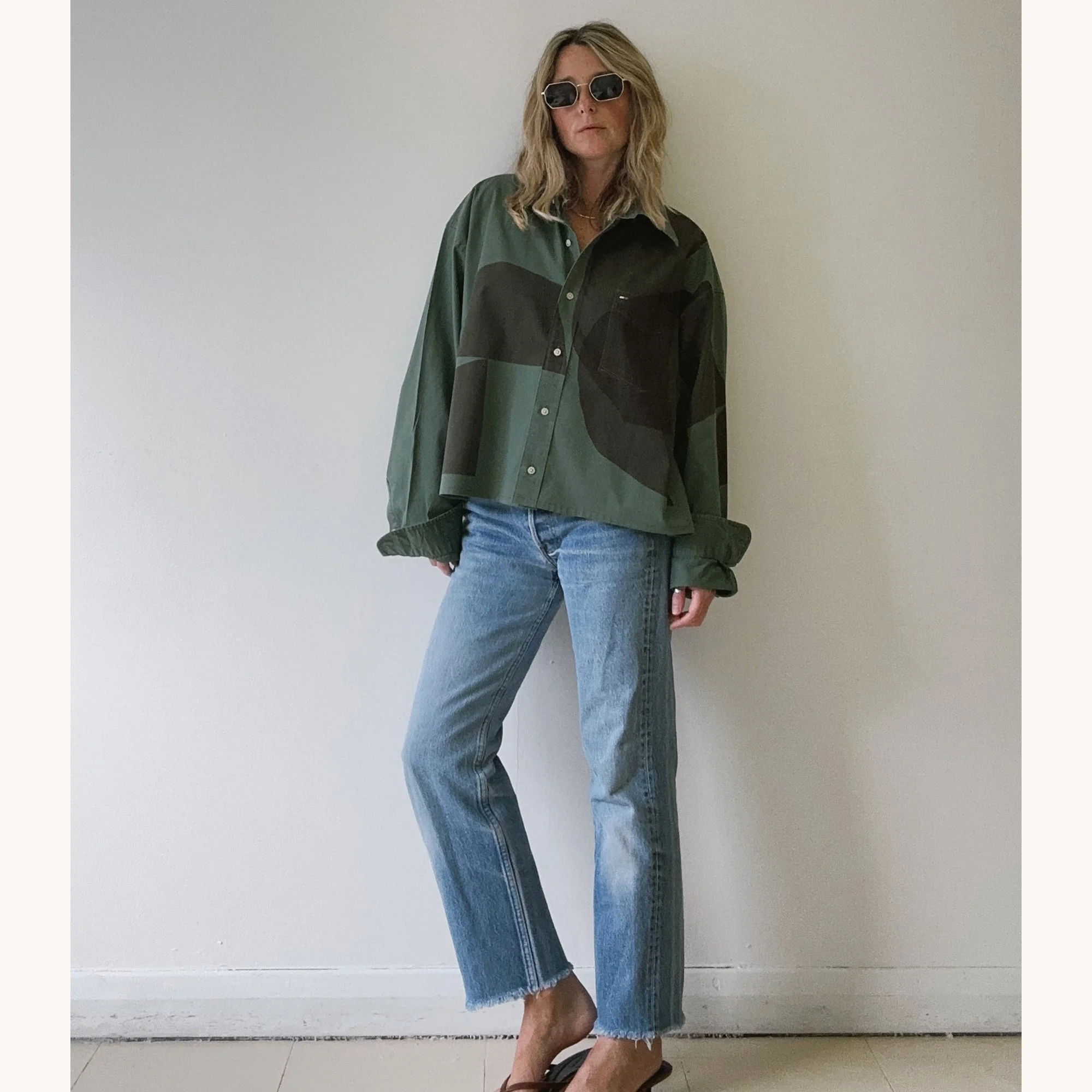 BRAMLEY CROPPED SHIRT