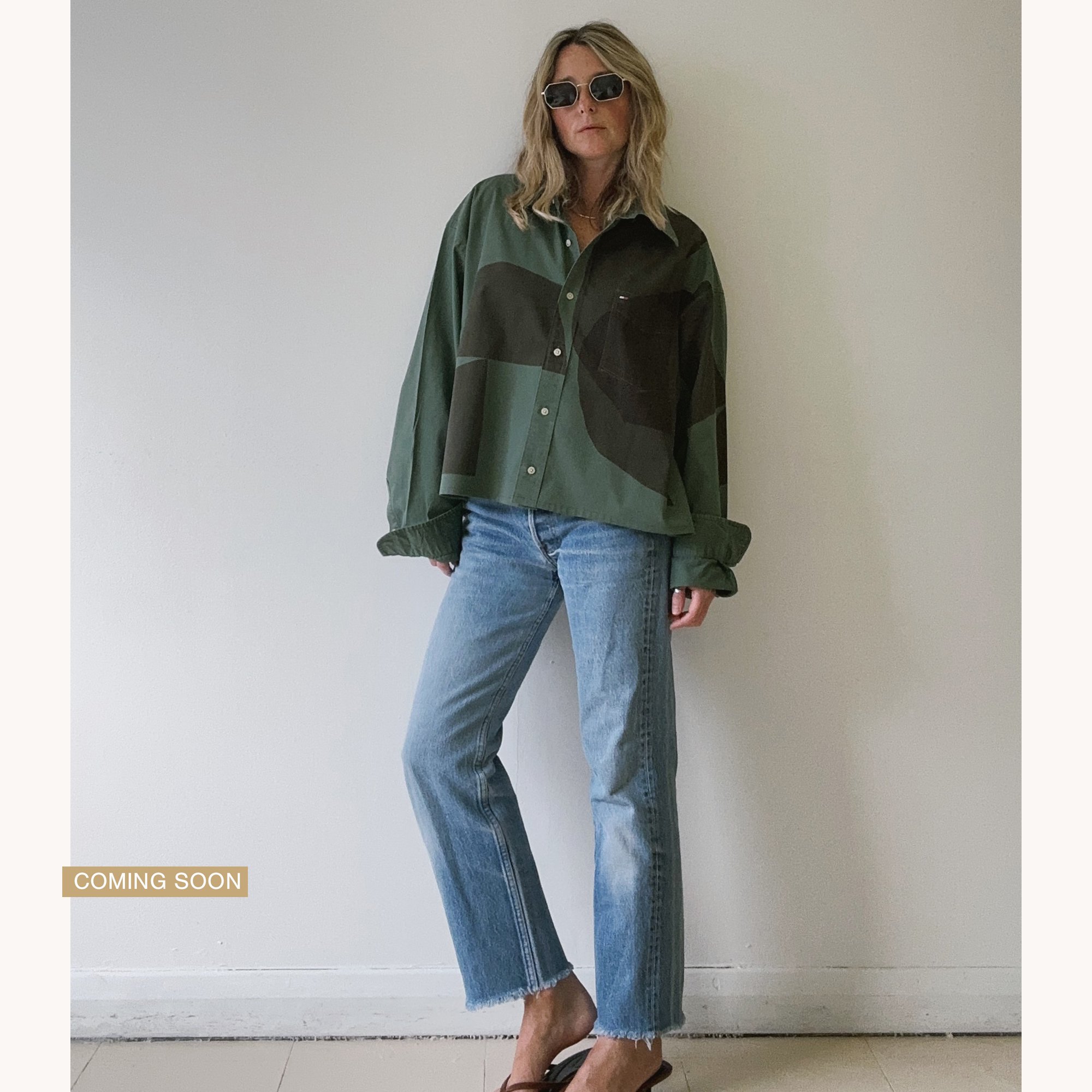 BRAMLEY CROPPED SHIRT