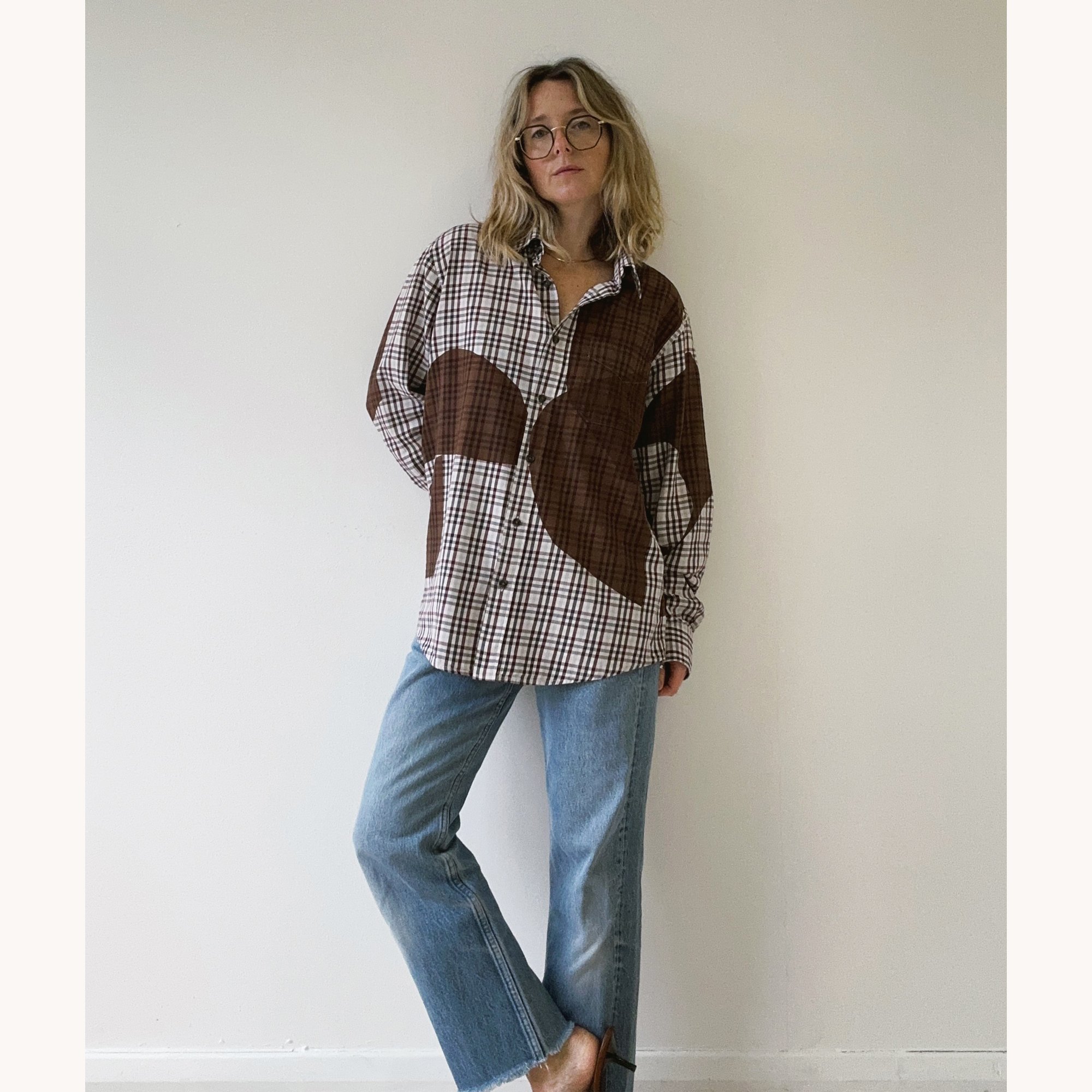 PERCHERON COTTON CHECK SHIRT