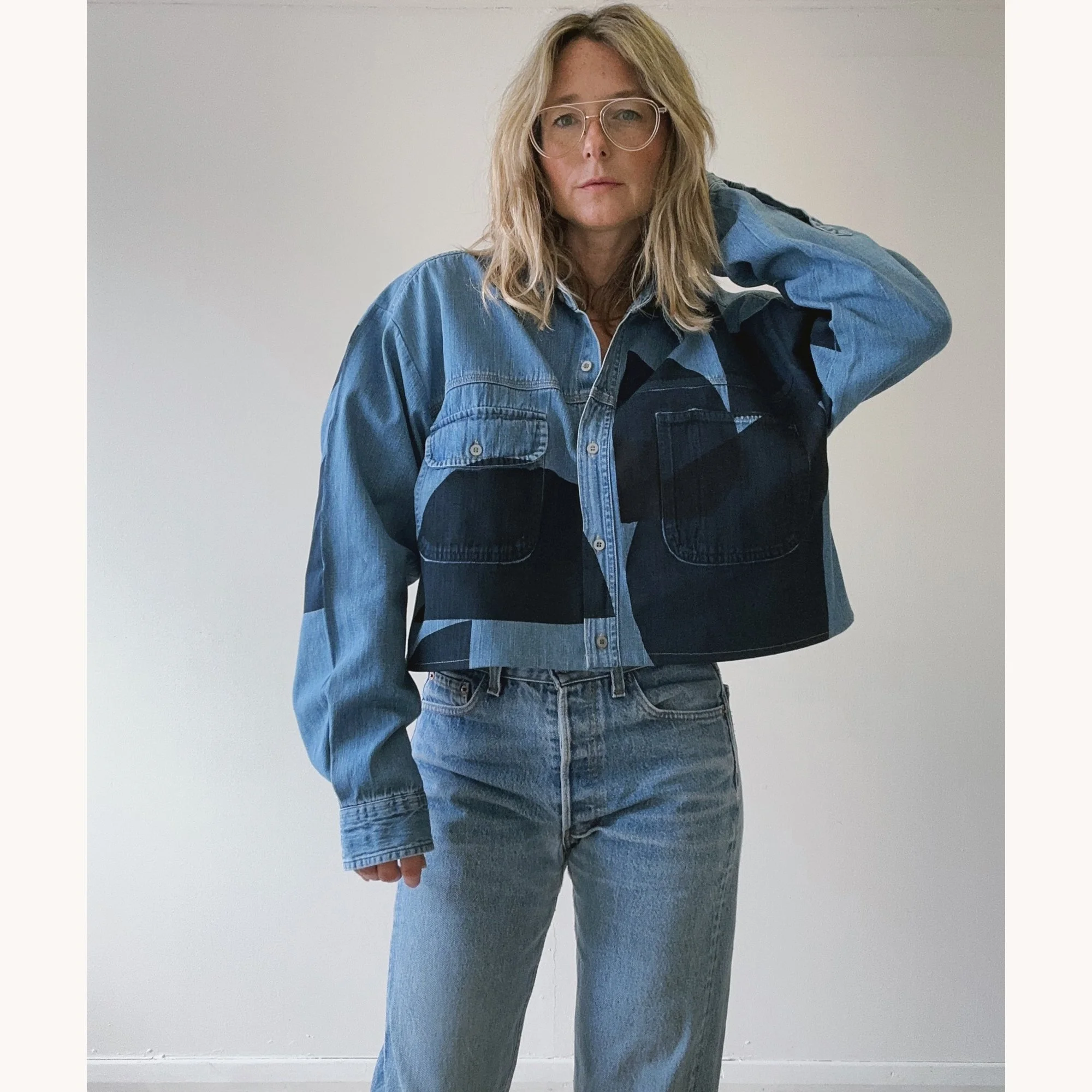 DA VINCI DENIM SHIRT
