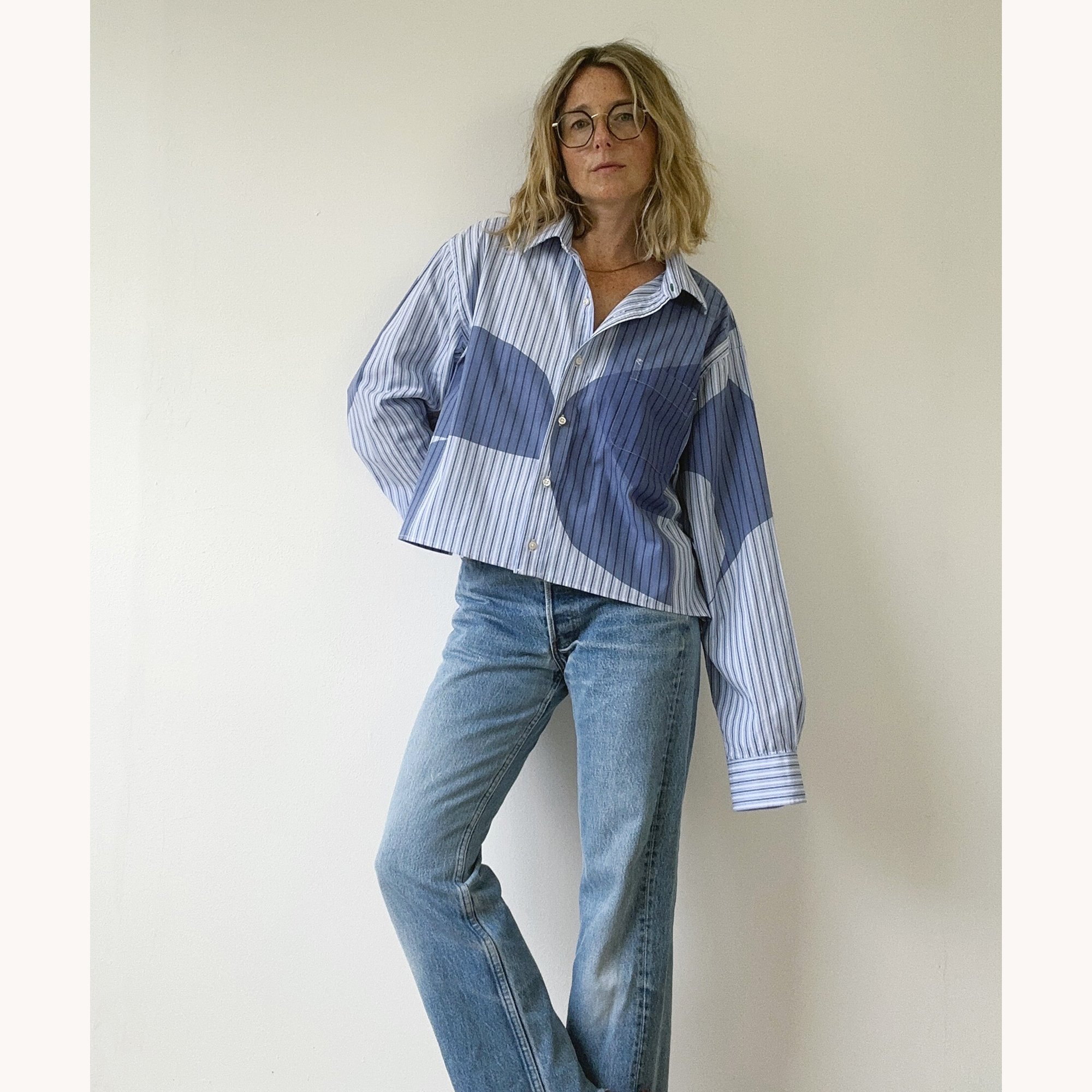 POMELO CROPPED SHIRT