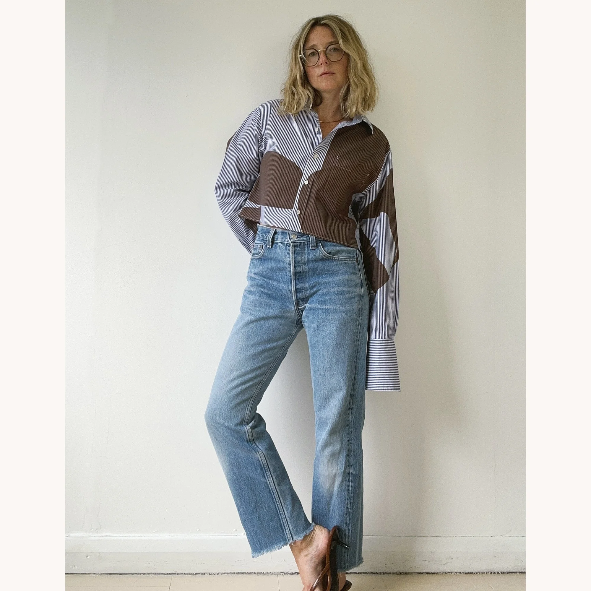 FIG CROPPED SHIRT