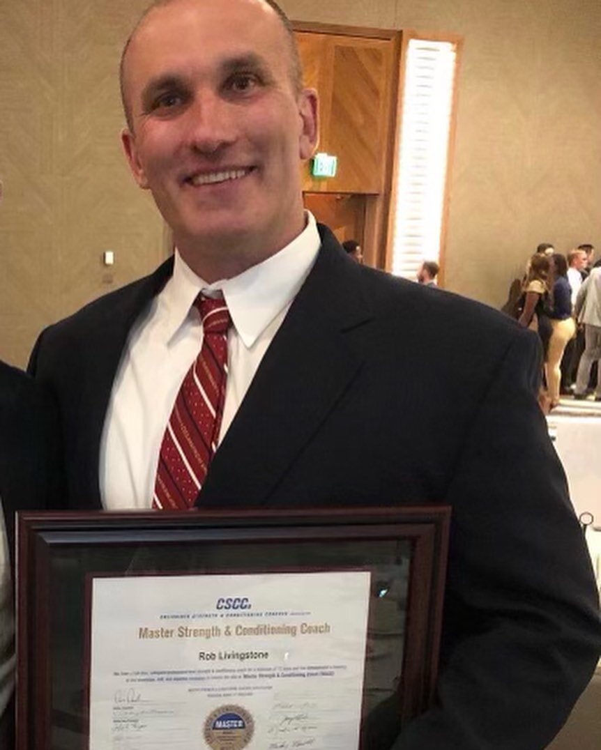 Proud to be named a Master Strength Coach by the @csccaofficial Collegiate Strength and Conditioning Coaches Association.

What a journey it has been. So much support @ephsports @norcross_fb @ugaathletics @jsu_strength @jax_dolphins @phillies_strengt