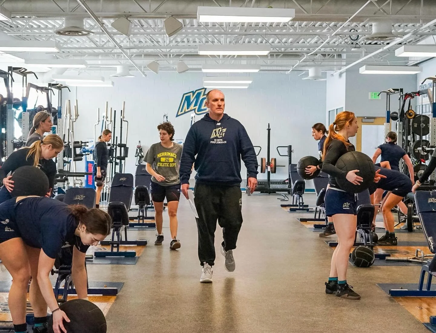 And just like that year #2 at @merrimackwarriors leading @merrimacksportsperformance has come and gone. 

Another amazing group of Graduate Fellows launched into the profession that has given me so much. Congrats to you! My 7 additional children 😆 

