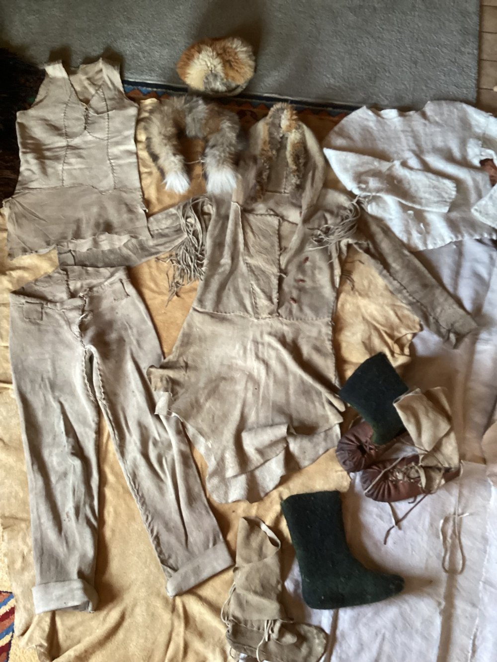 Clothes Made From Rocks Stone Age Project 2027 — Living Wild