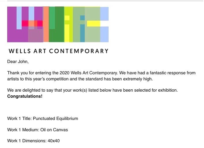 That&rsquo;s nice!
@wellsartcontemporary #wellsartcontemporary #contemporarypainting #turpspainters #turpsbanana #punctuatedequilibrium @turpsstudioprogramme