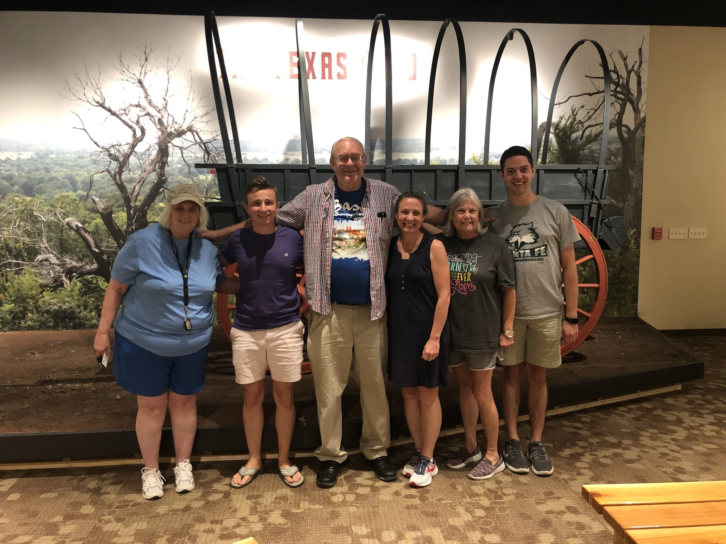 OKCHE visits Honey Springs Battlefield.