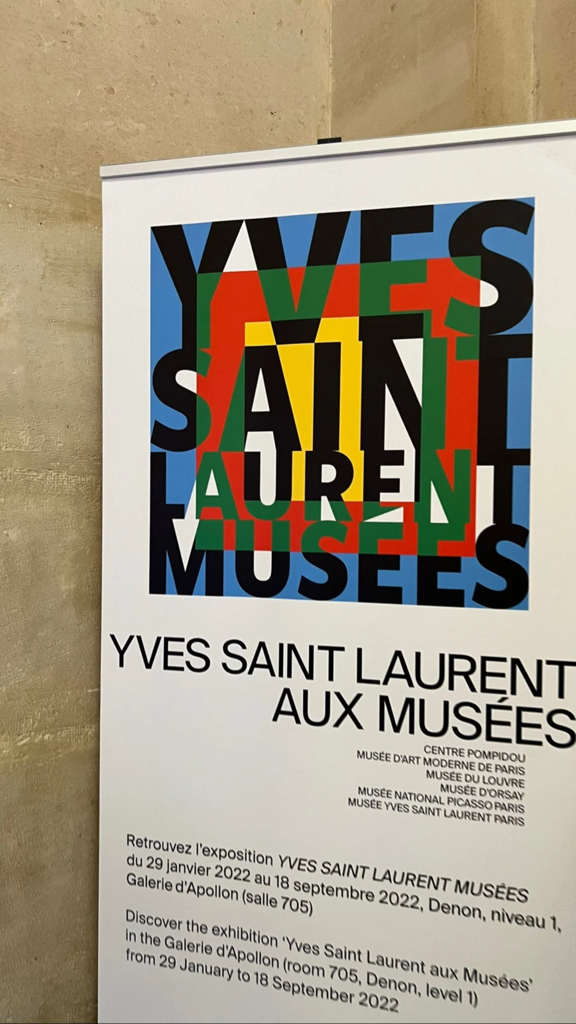 YVES SAINT LAURENT EN EL LOUVRE
