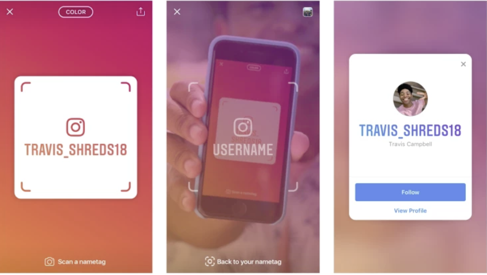 Instagram Nametag Tool