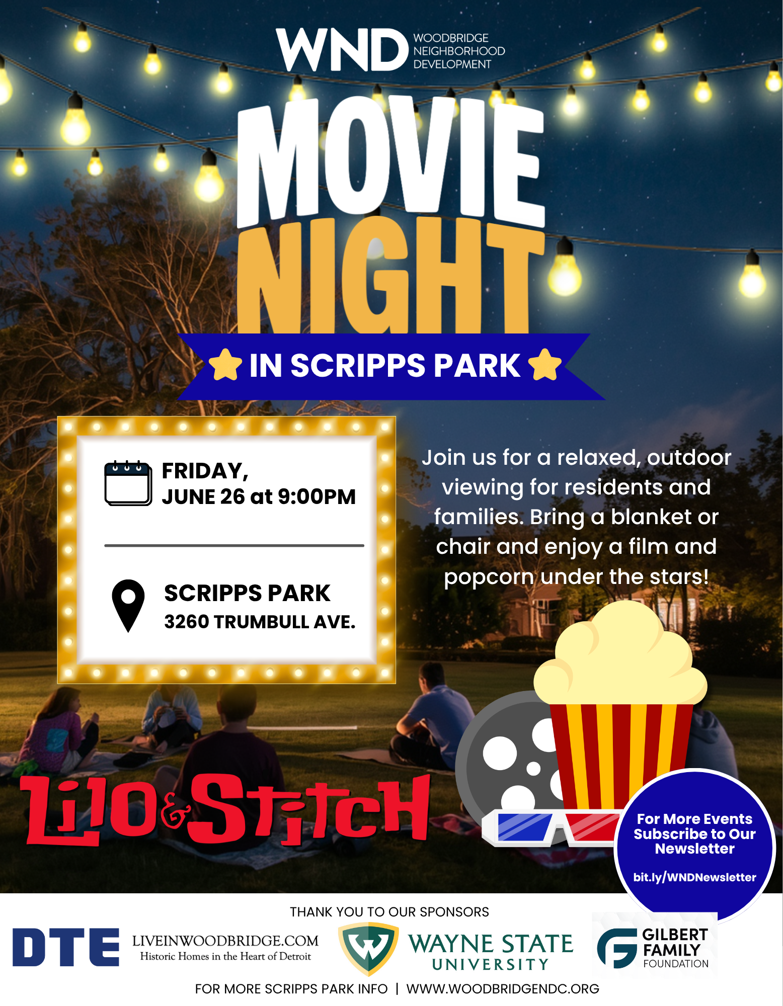 Movie Night At Scripps Park