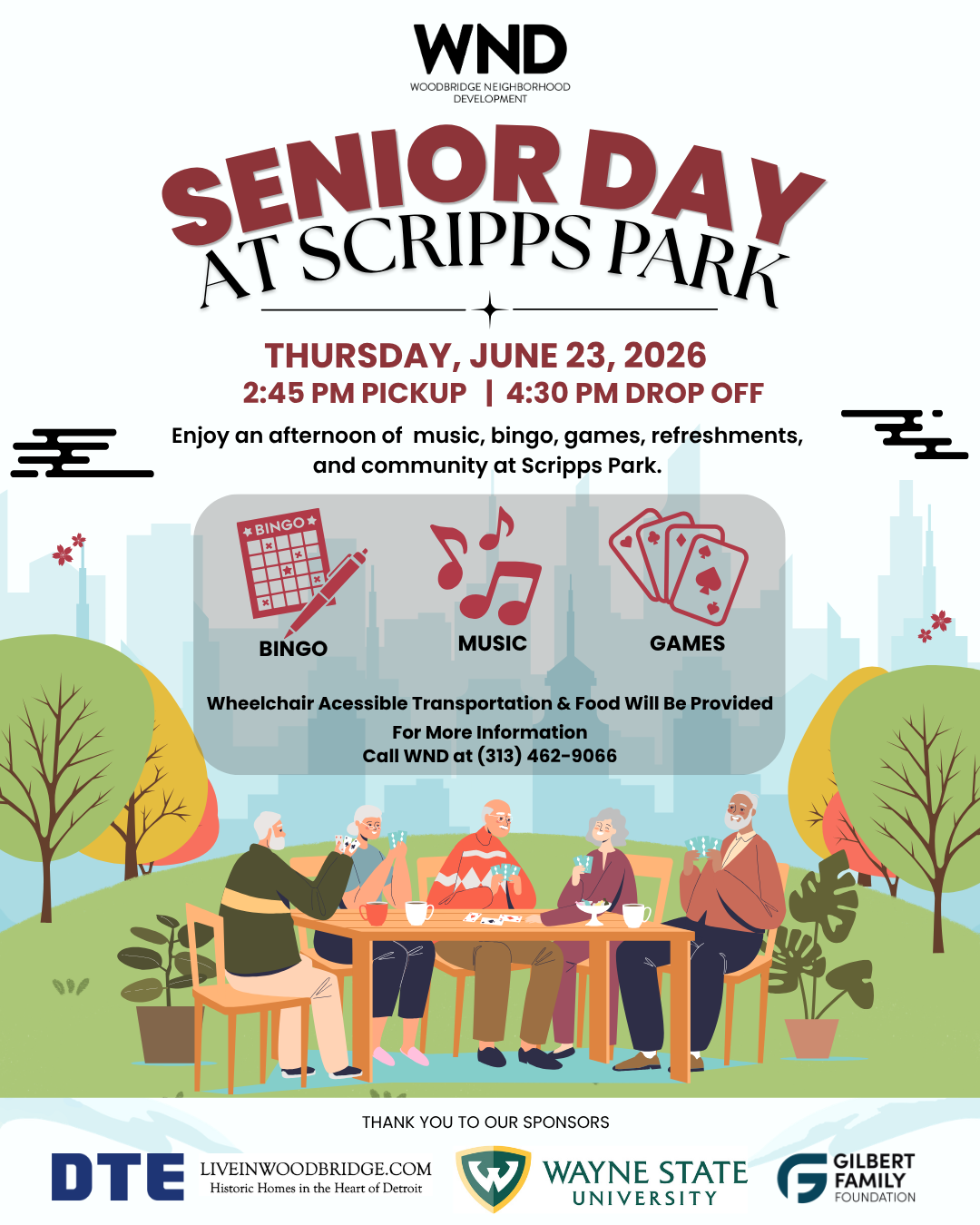 Senior Day at Scripps Park