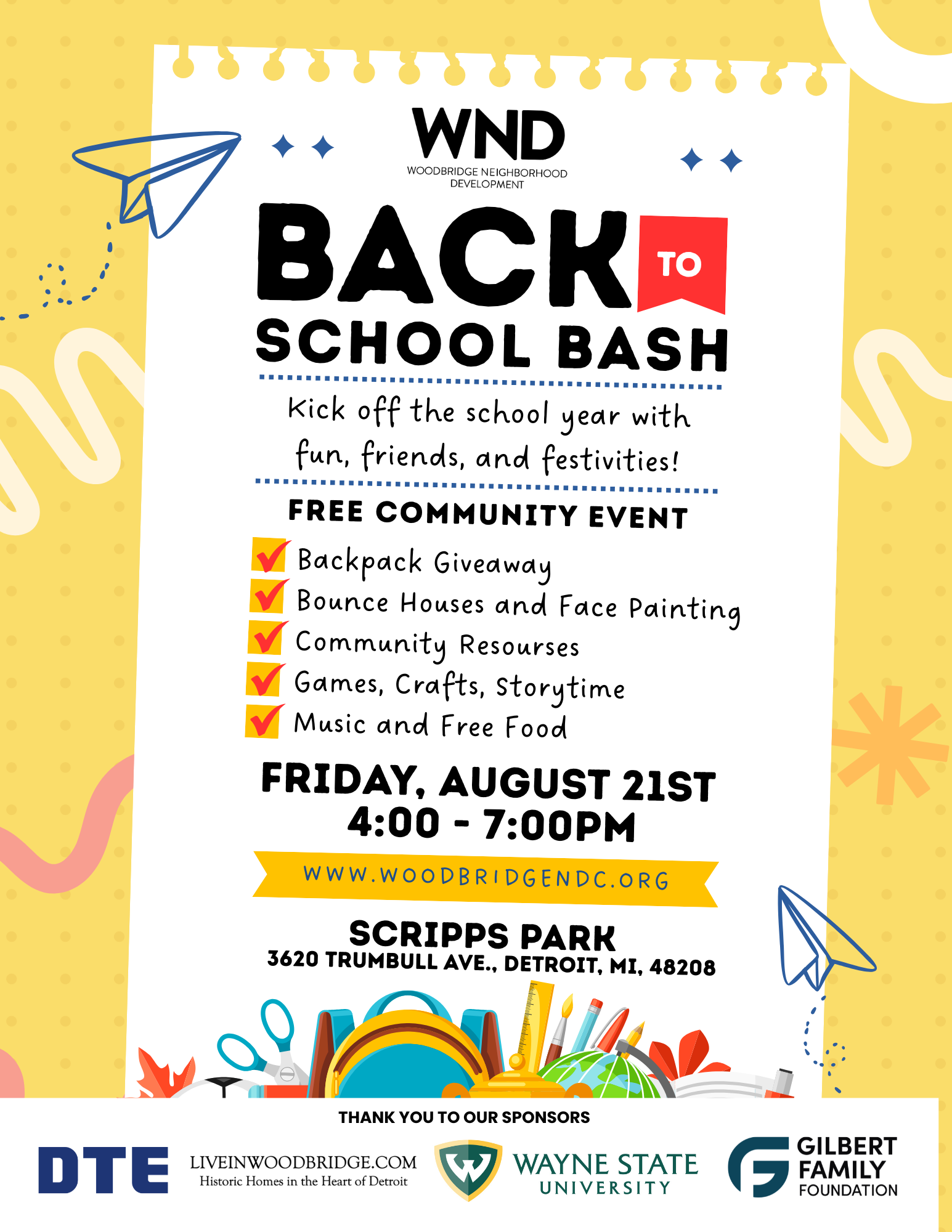  Woodbridge Back-to-School Bash