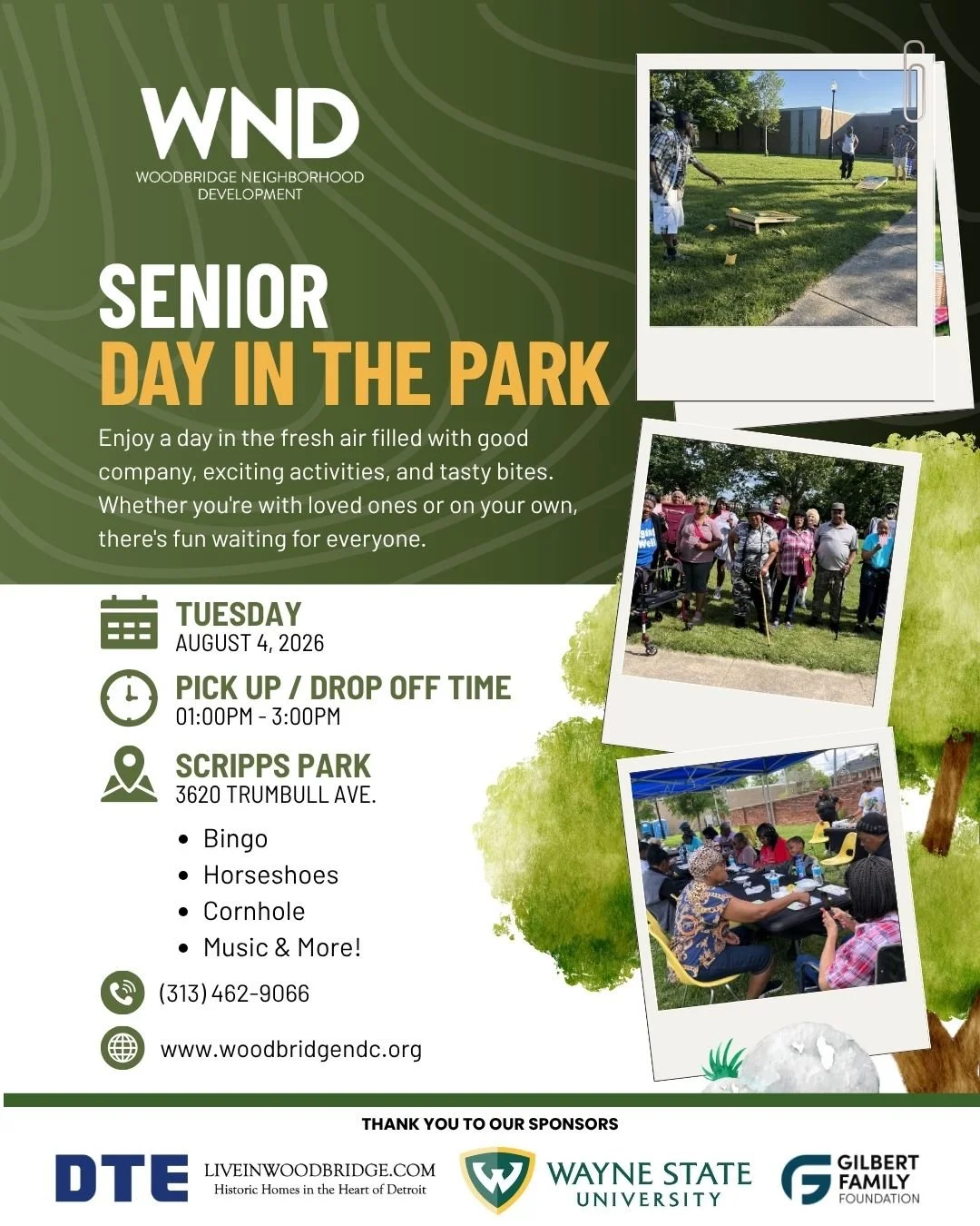 Senior Day at Scripps Park