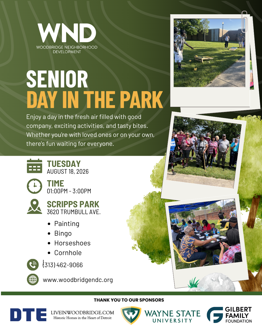Senior Day in the Park 