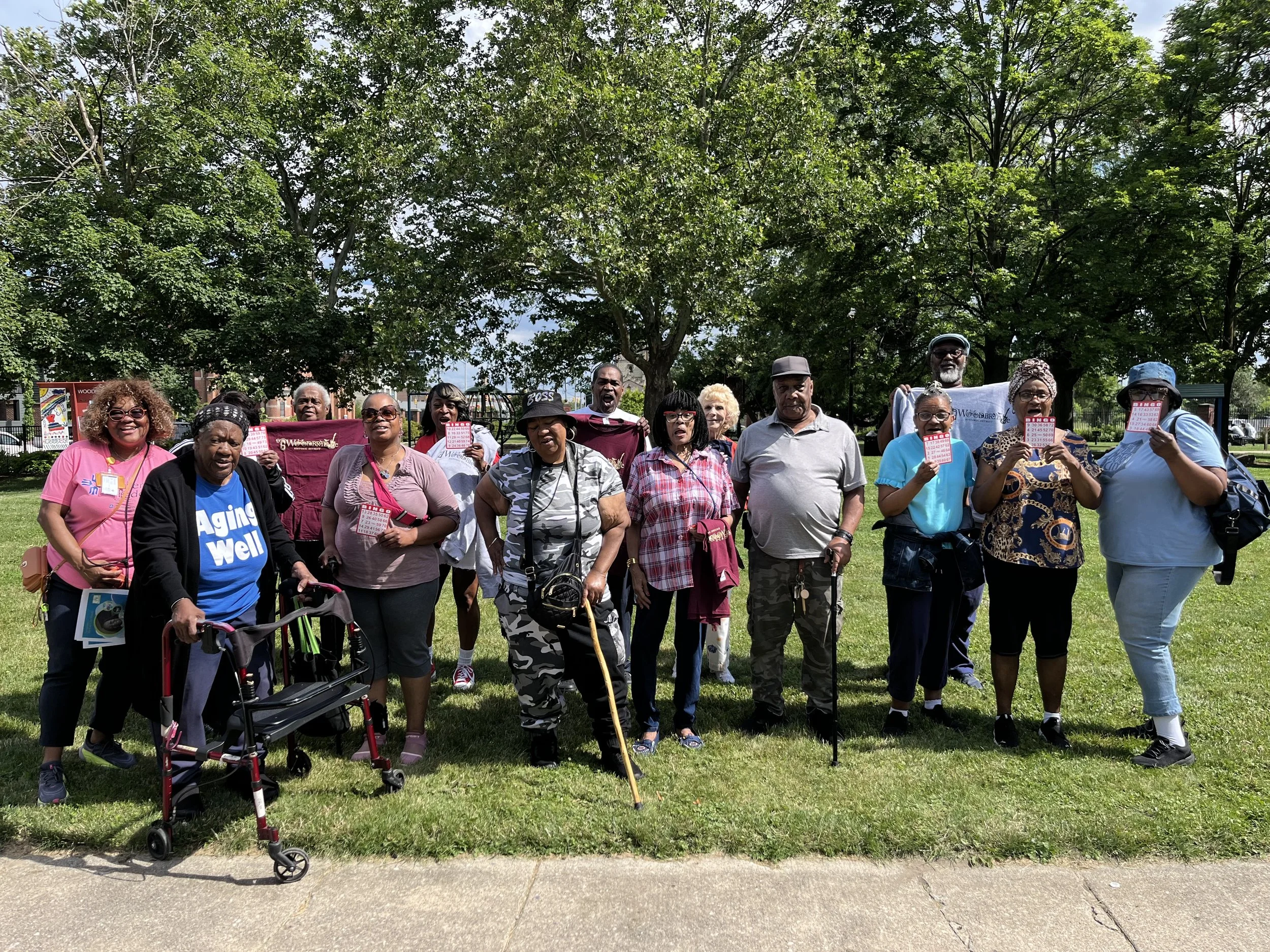 Senior Day In The Park