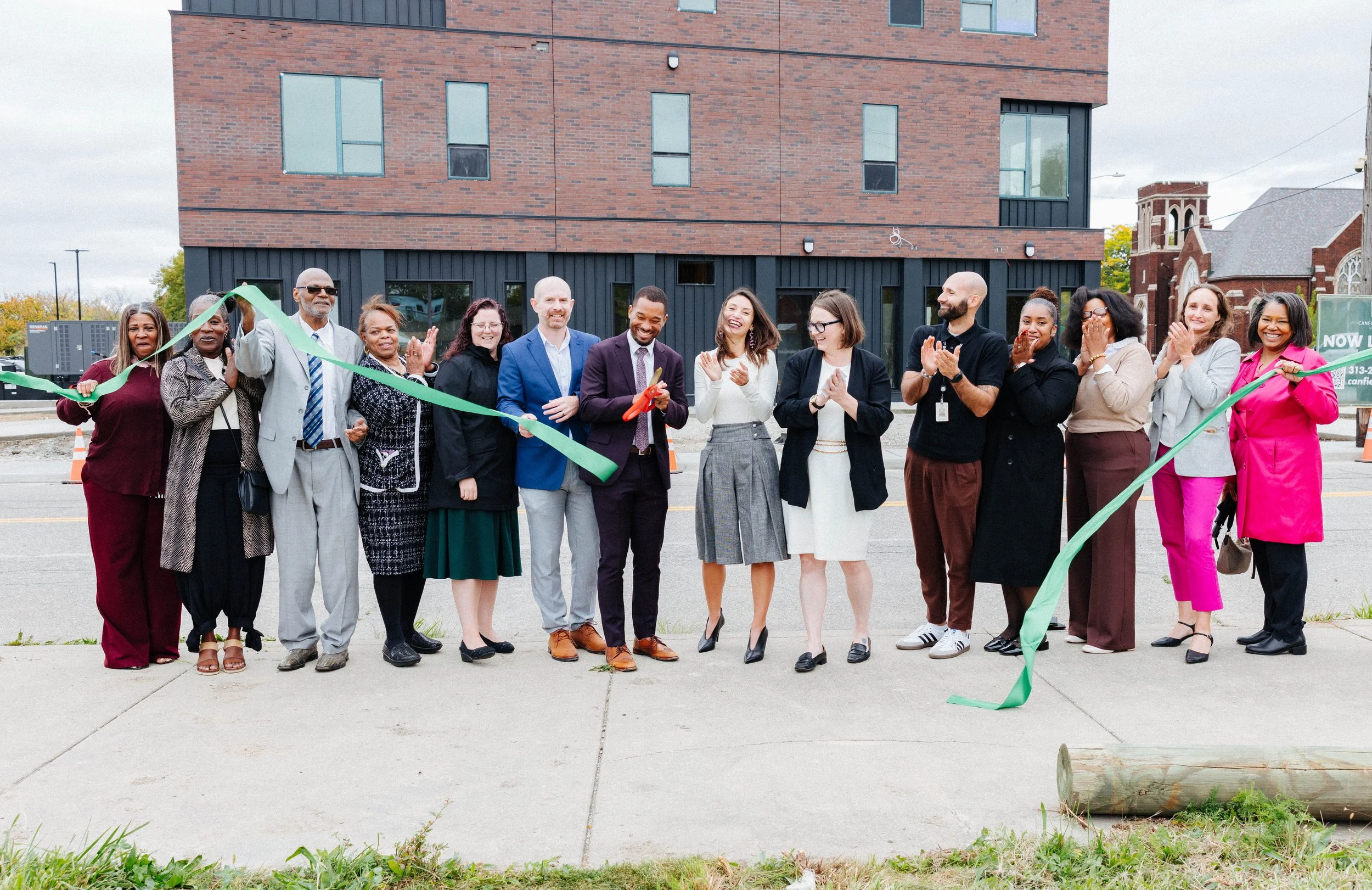 WND, Cinnaire Solutions, and partners celebrate ribbon-cutting of Canfield Parks Apartments