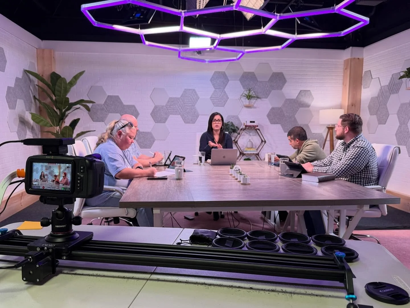 Back in the studio today with Rev. Erika Sandstrom, Ph.D, professor of theology and ministry at AGTS, to teach our Hermeneutics 3: Old Testament course for LEADSOM!