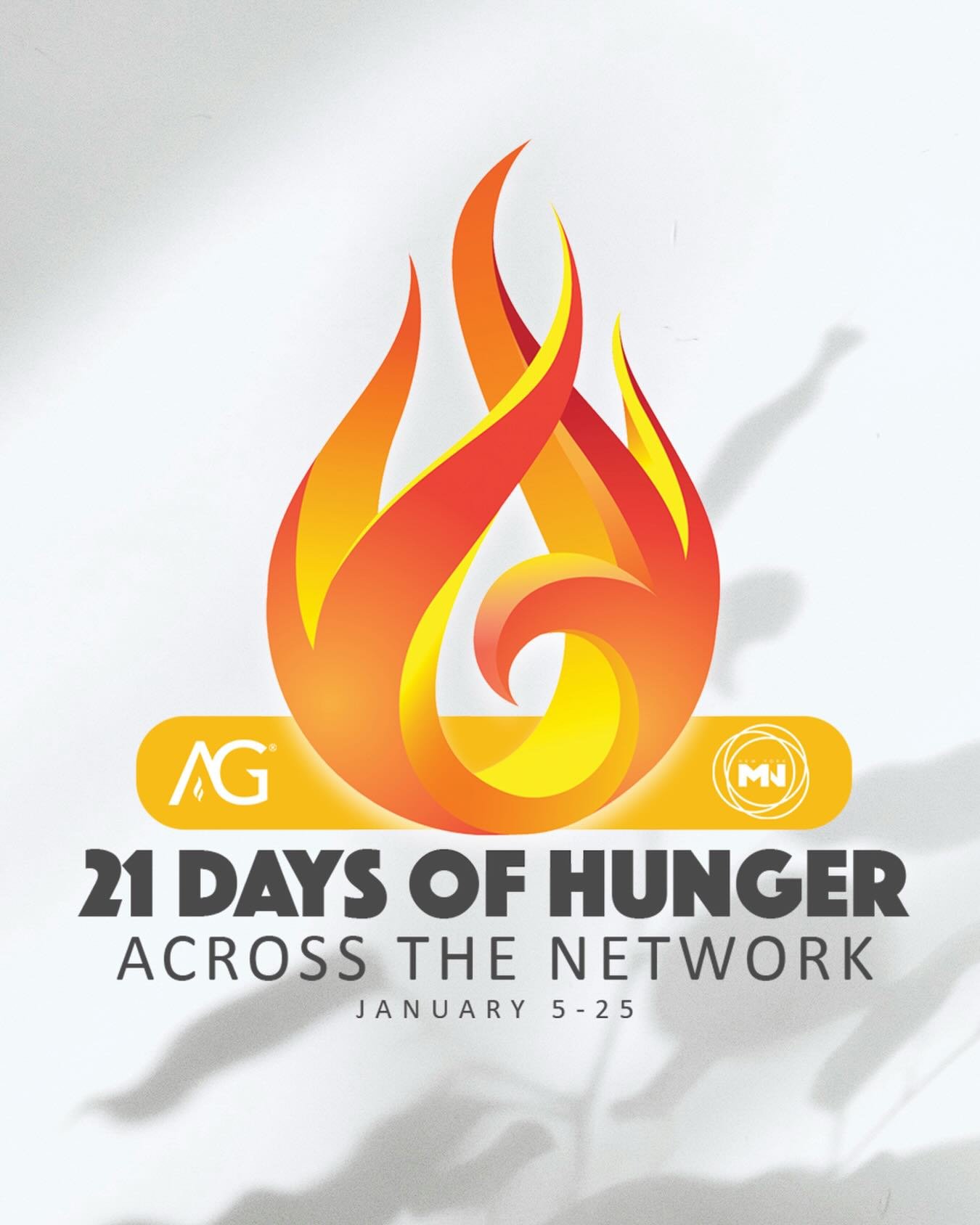 Join the AG churches of the New York Ministry Network for 21 Days of Fasting and Prayer.

From January 5 through January 25, 2026, we are uniting across our Network to seek God for a fresh outpouring of His Spirit. Each church can fast in the way tha