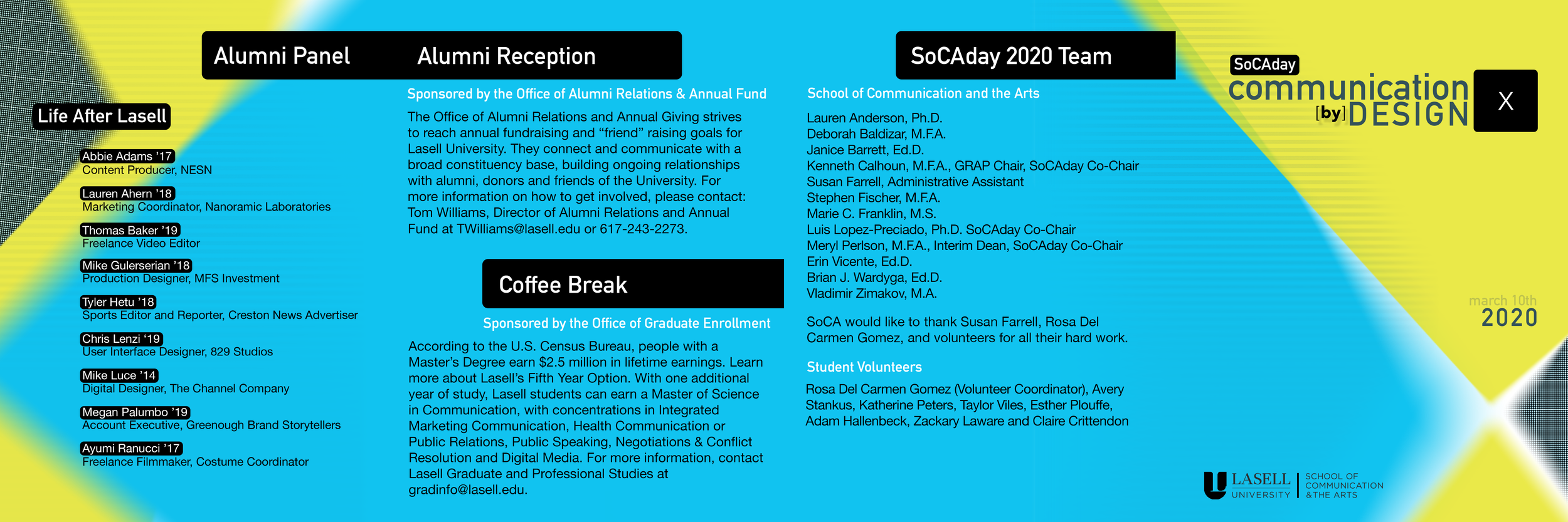 Eight-Panel Brochure (side one)
