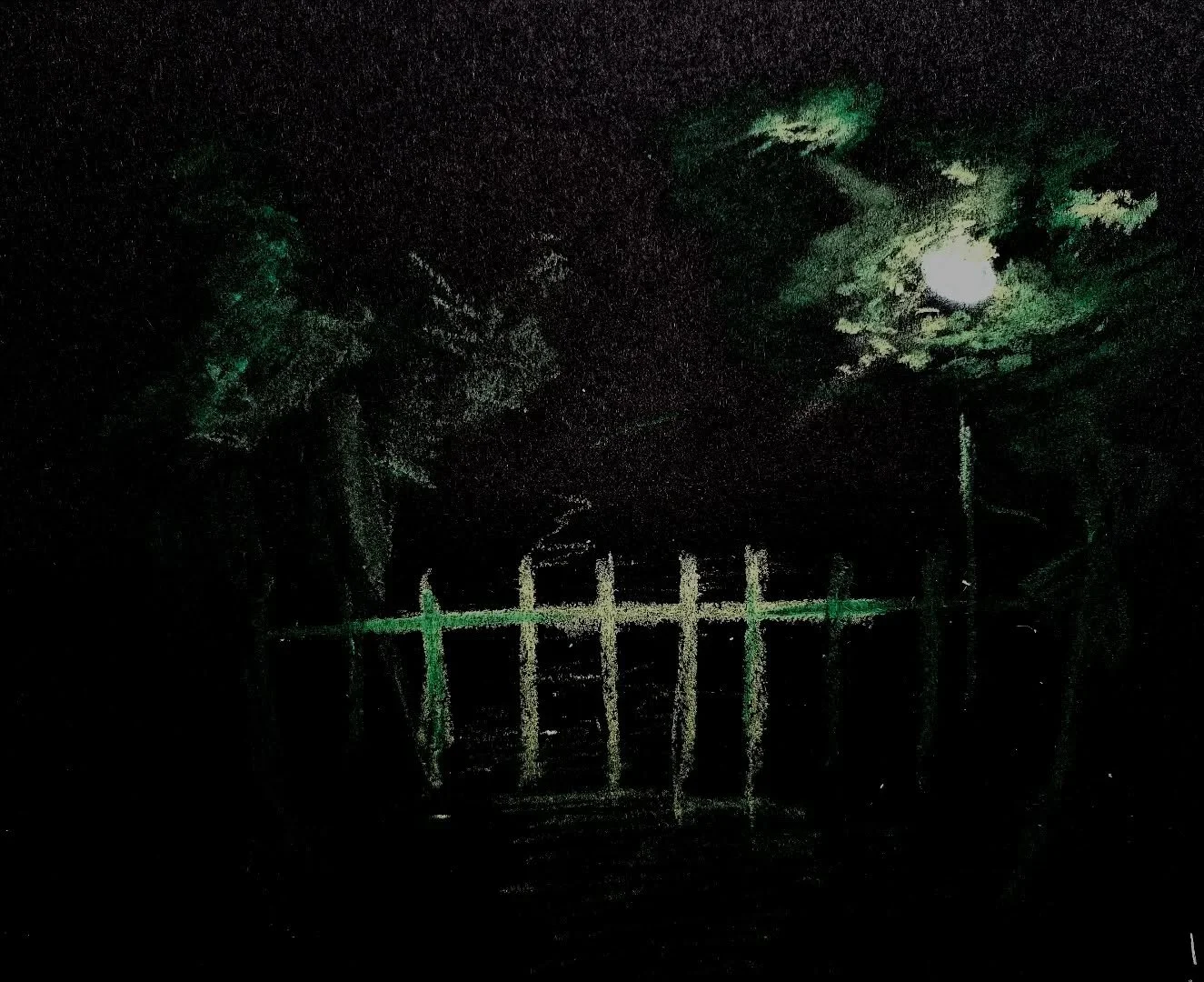 A little sketch from a walk home.