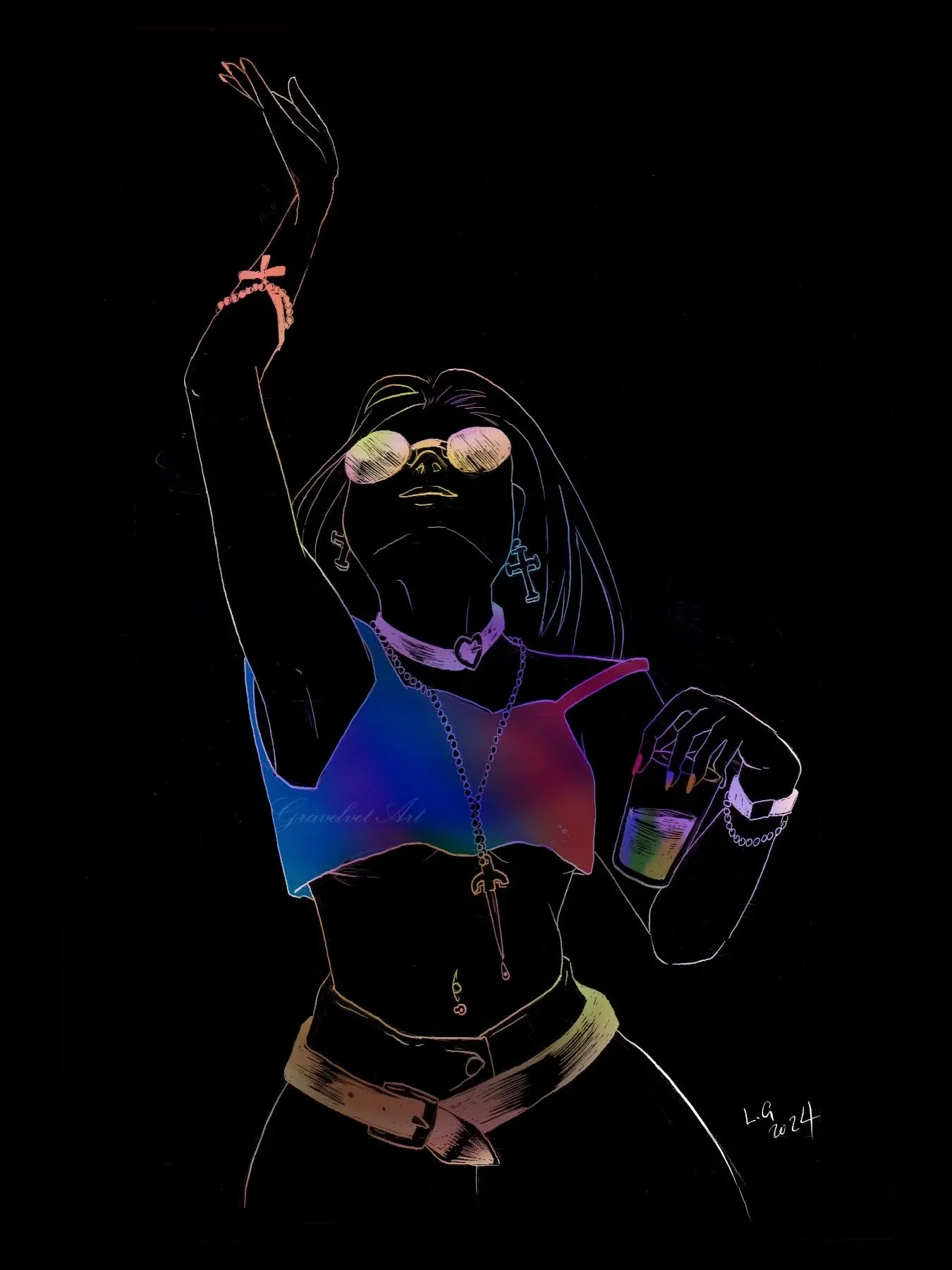 Next months @danse.macabre.glasgow poster babe.