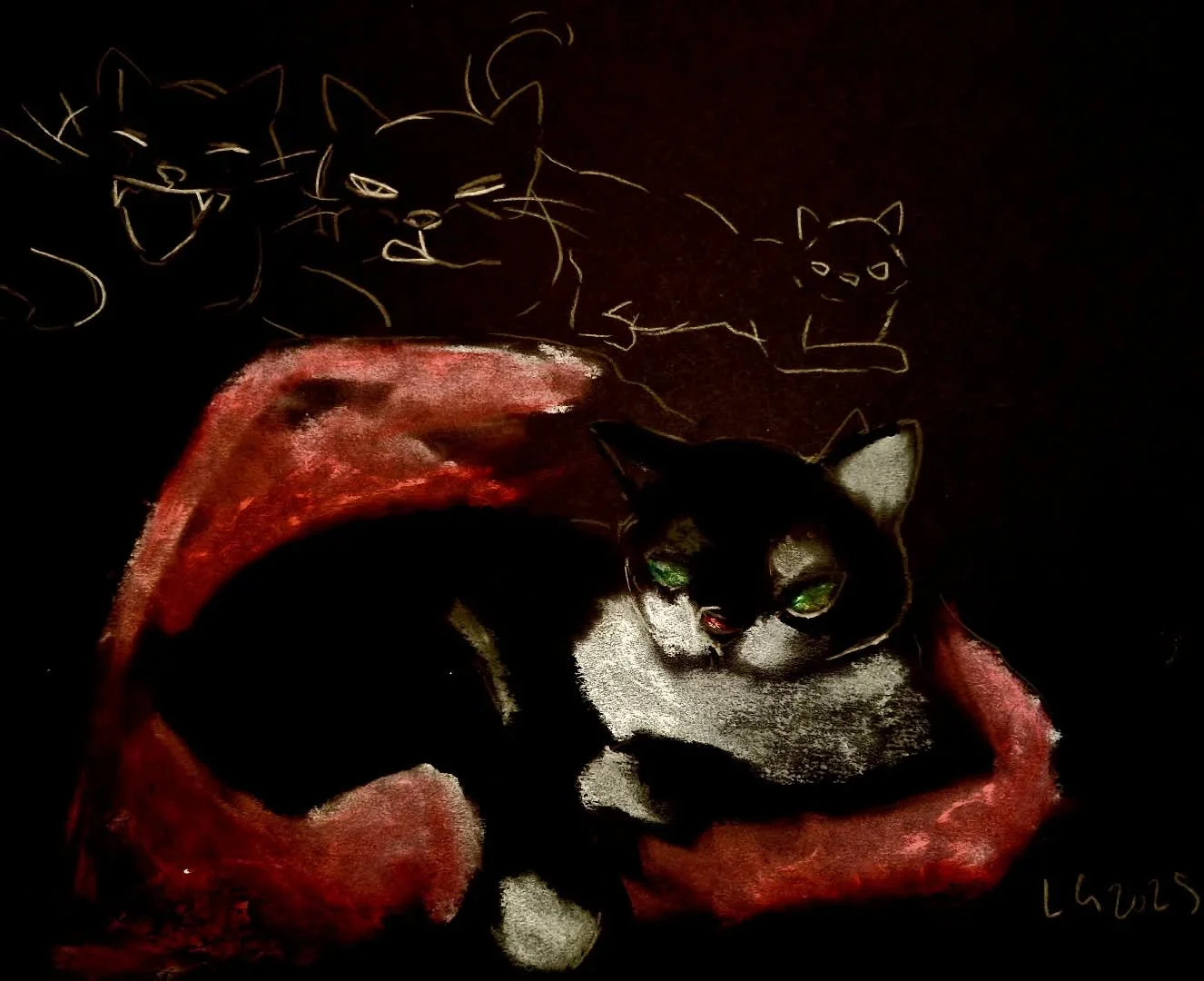 This is my nephew, @chunkychives he turned 18 years old this weekend! 🖤🤍🖤🤍