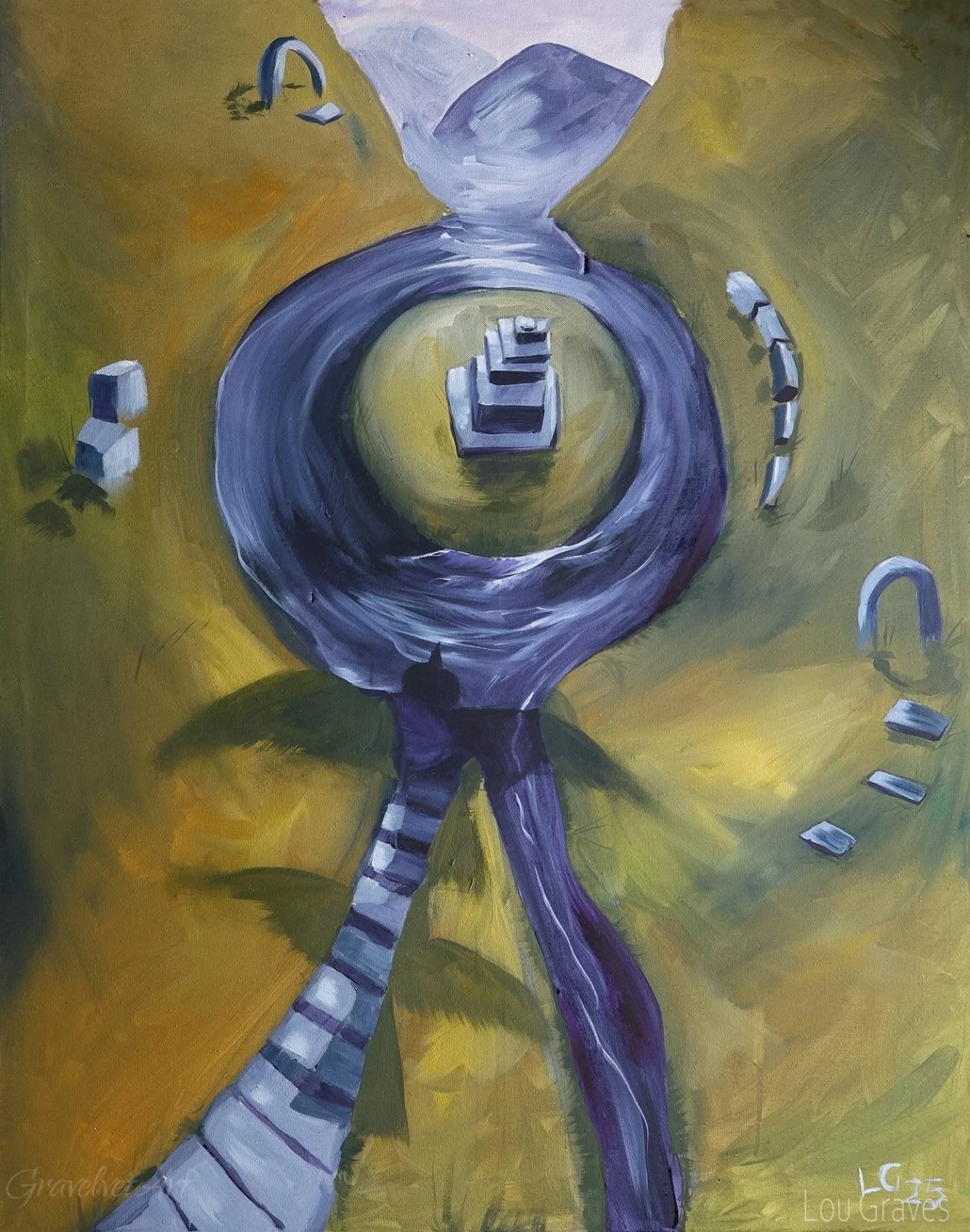 Birds Eye View. Oil on canvas. 
The biggest piece for Have You Dreamt This show at @sixfootgallery last September. 

#anestialarches