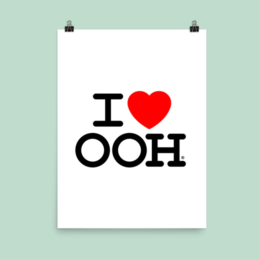 I Love OOH Poster (18x24)