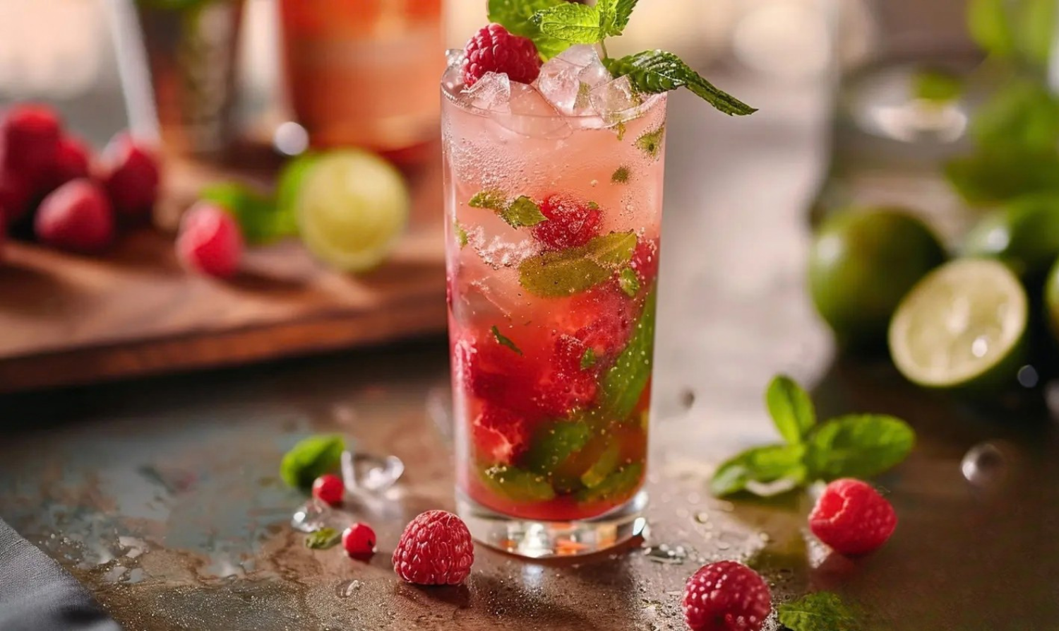 Kokteilar a krana Raspberry Mojito kranastel sky lagoon.png