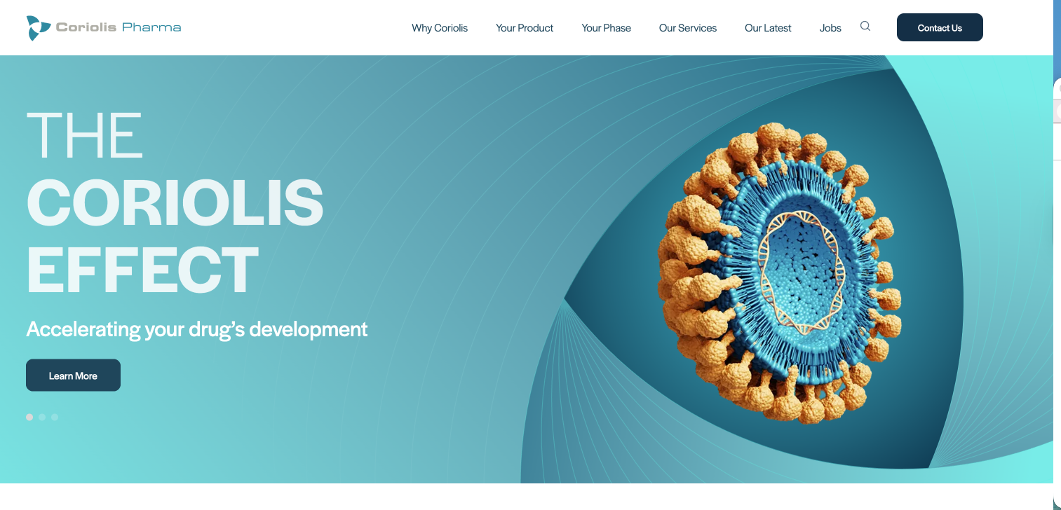 Integrated Brand Launch Campaign: Coriolis Pharma