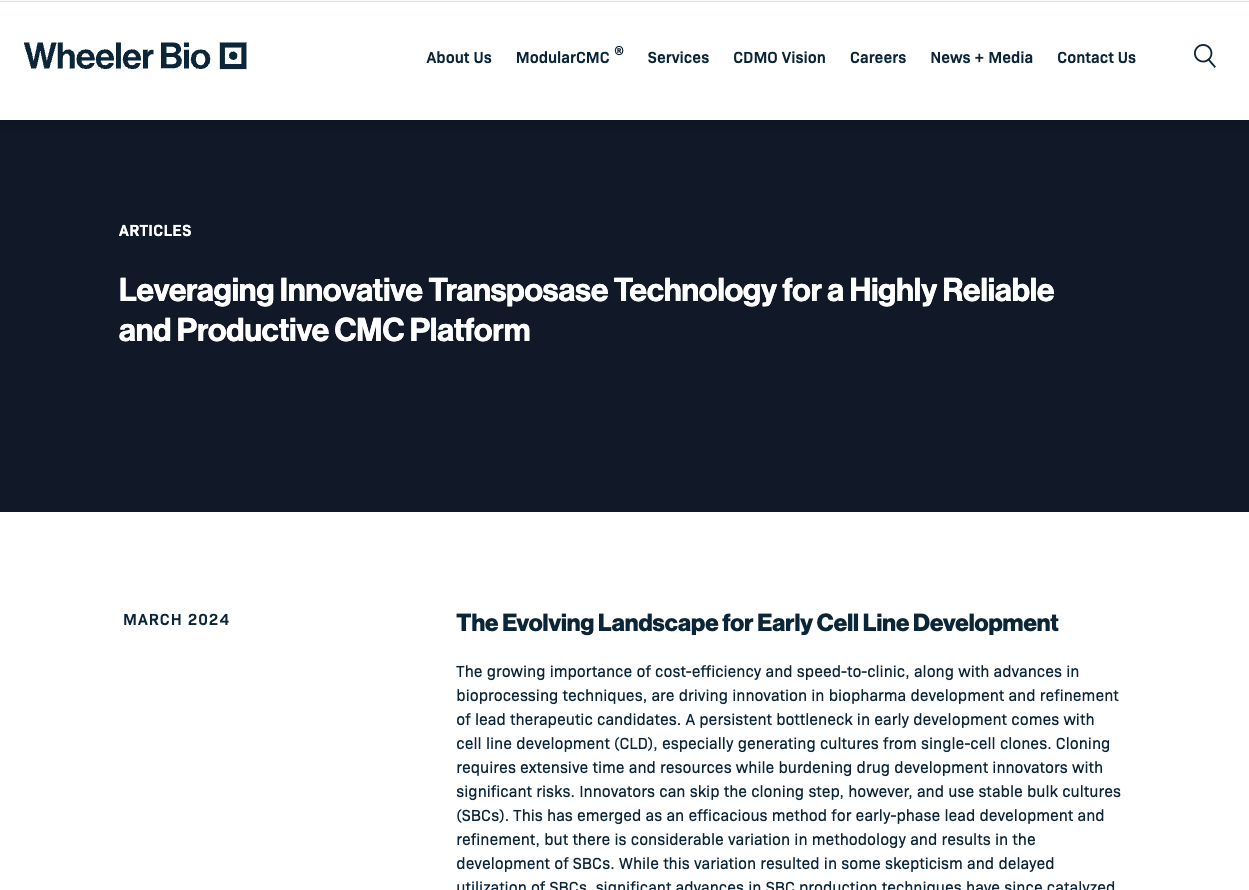 Long Form Article (Ghostwriting): Leveraging Innovative Transposase Technology