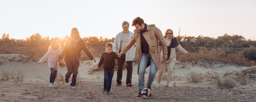 how to plan a multigenerational vacation - soccer