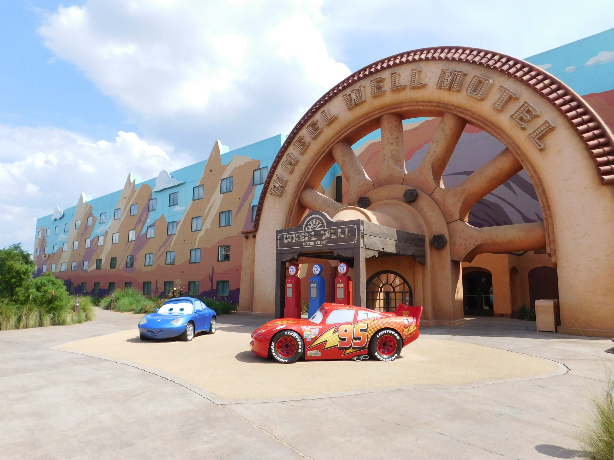 Art of Animation Resort - Cars - Wheel Well -- Showcase the World Travel
