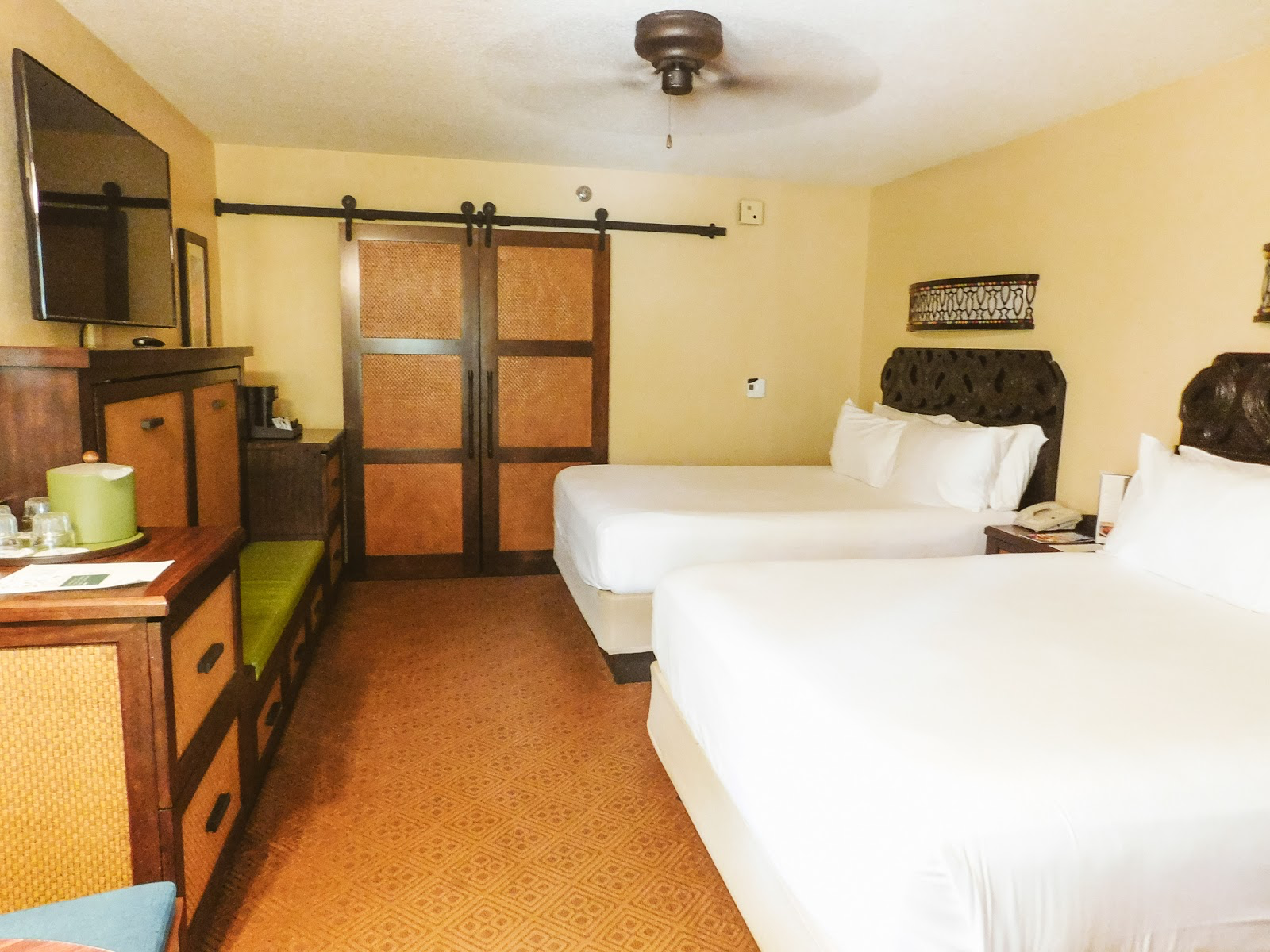 Disney Moderate Resort Comparison- Bed Room