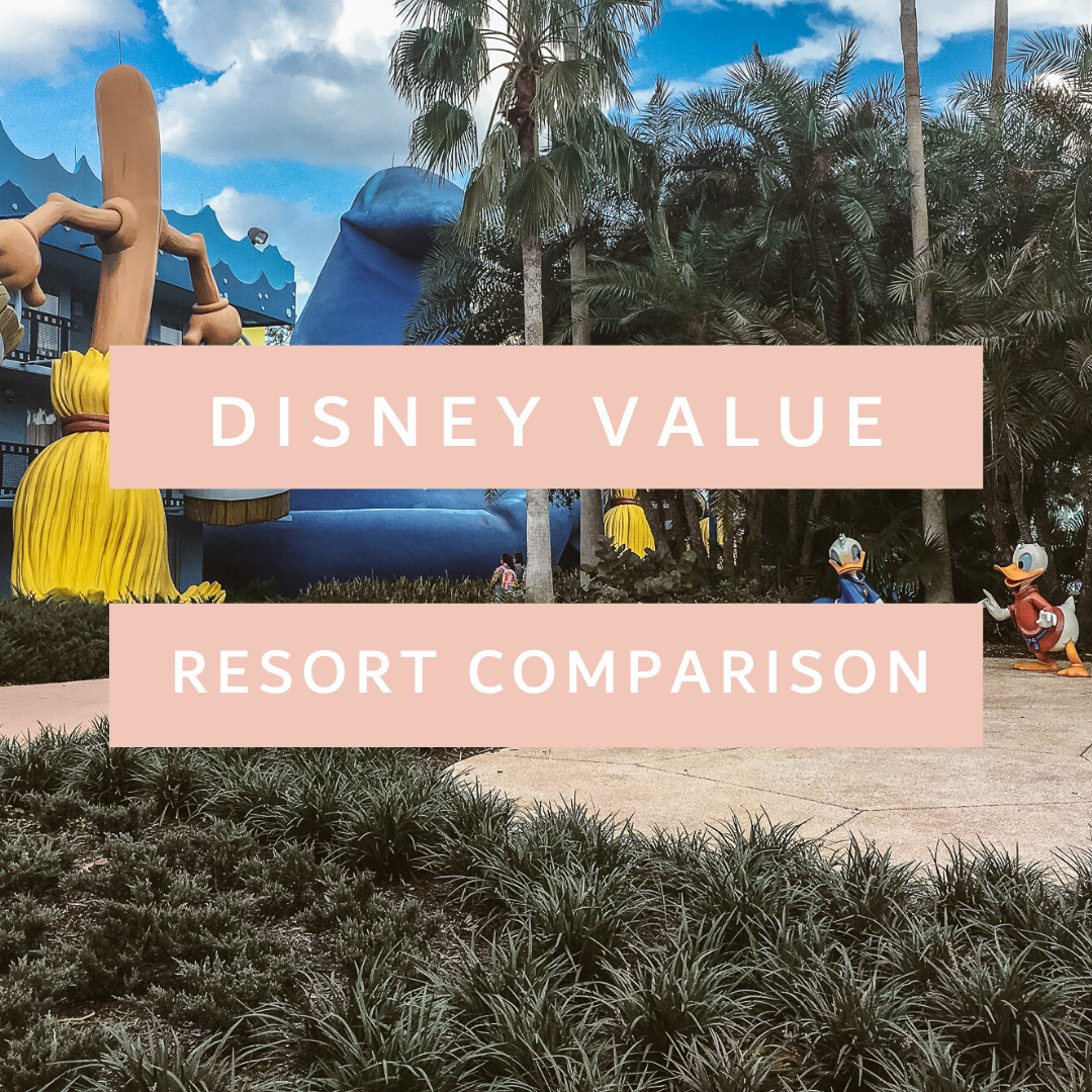 Disney Value Resort Comparison- Title Page