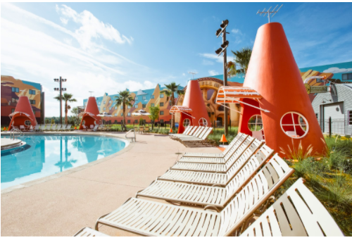 Disney Value Resort Comparison - Cozy Cone Pool