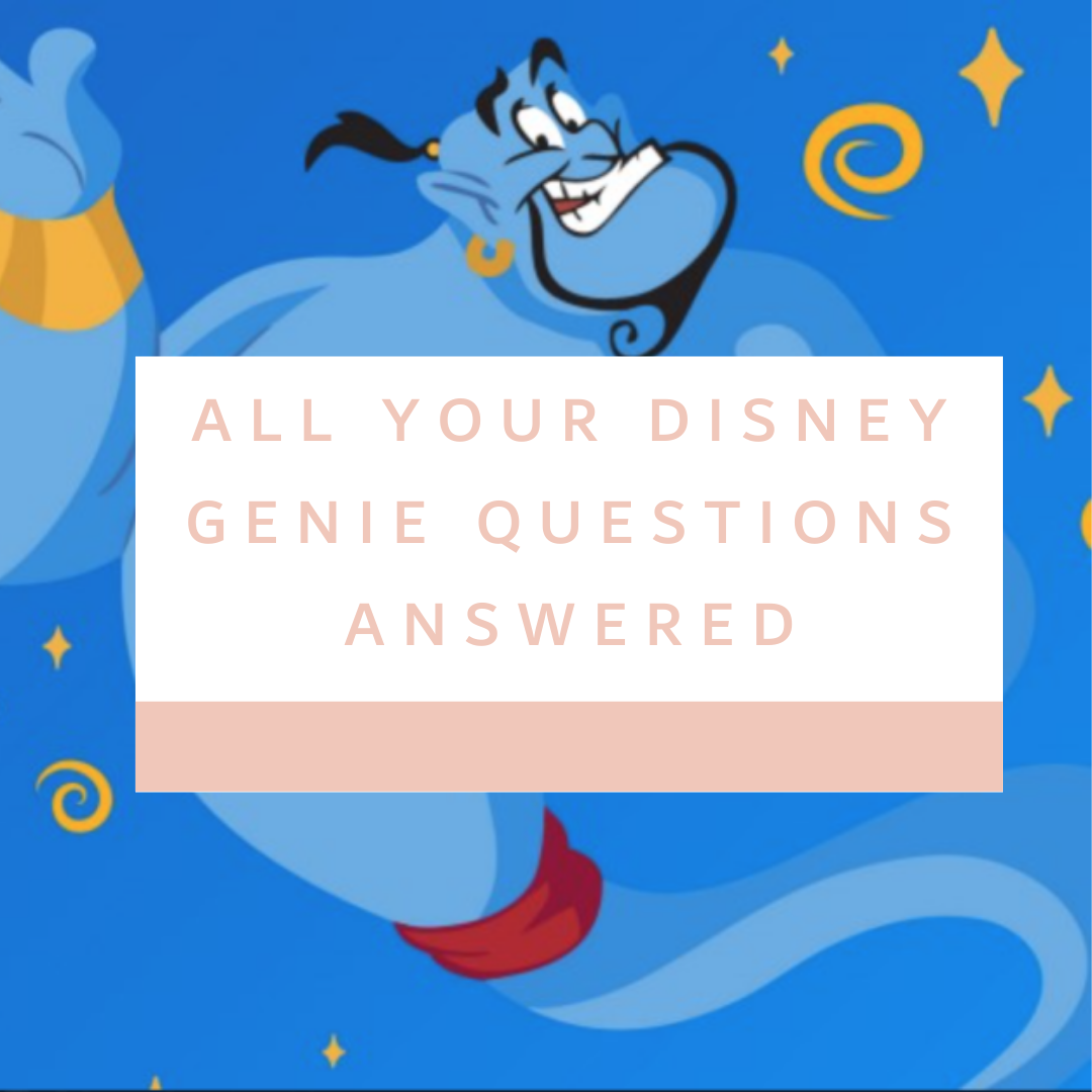 Disney Genie Genie+ Lightning Lanes Fastpass