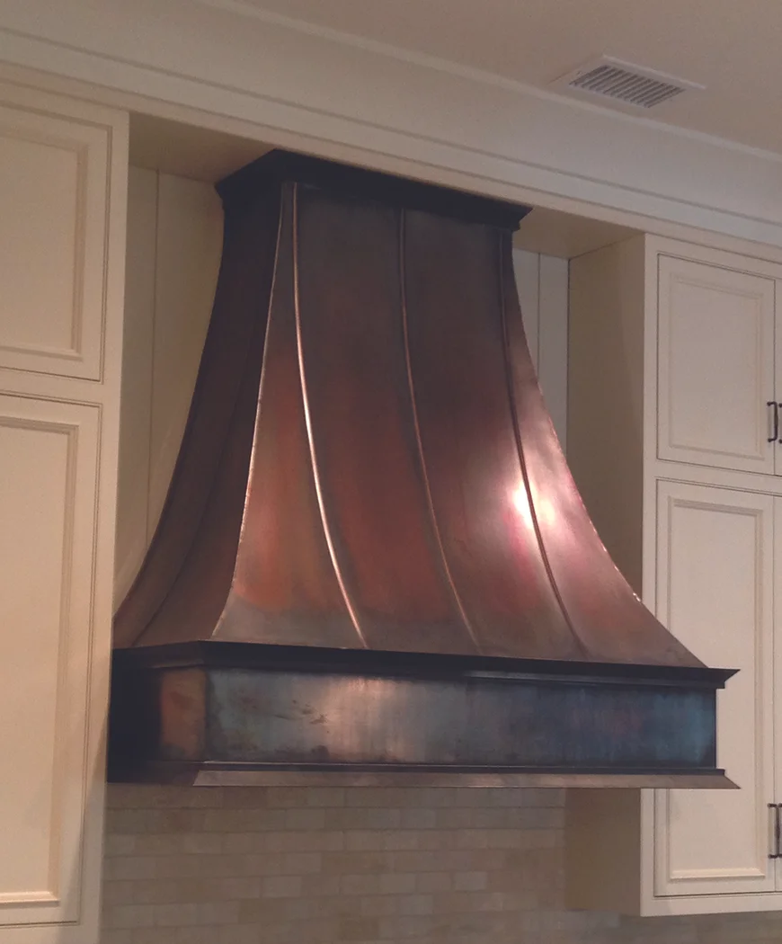 Copper with copper trim