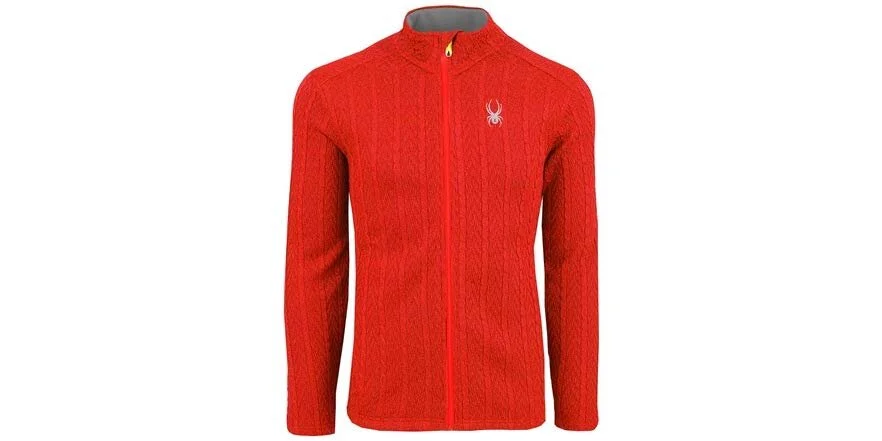 SPYDER Men’s Full Zip Jackets (Choice of Chain Knit or Waffle Knit Varieties) Reg. Price: $99 Today’s Price: $33 (67% off!) via woot!