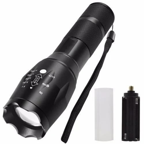 10000LM LED 18650 Flashlight Zoom Focus Torch Light Lamp Bright Light Reg Price: $14.90 Today’s Price: $4.79 (68% off!) via eBay