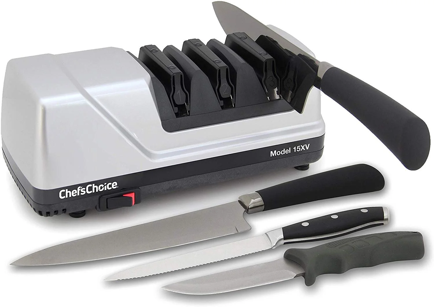Chef’s Choice 15 Trizor XV EdgeSelect Knife Sharpener Reg Price: $150 Today’s Price: $98 (35% off!) via Amazon