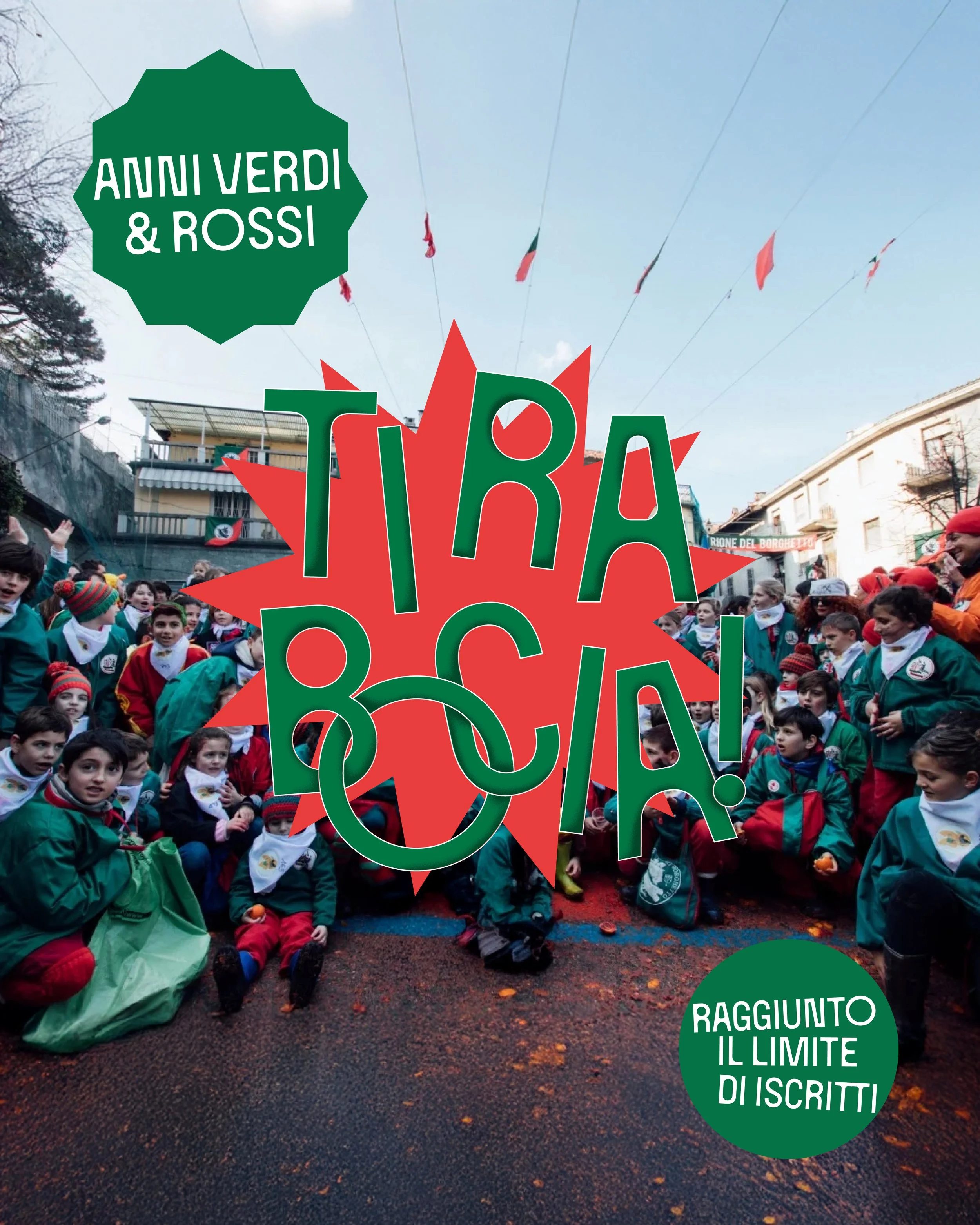 Chiuse le iscrizioni per gli Anni Verdi &amp; Rossi