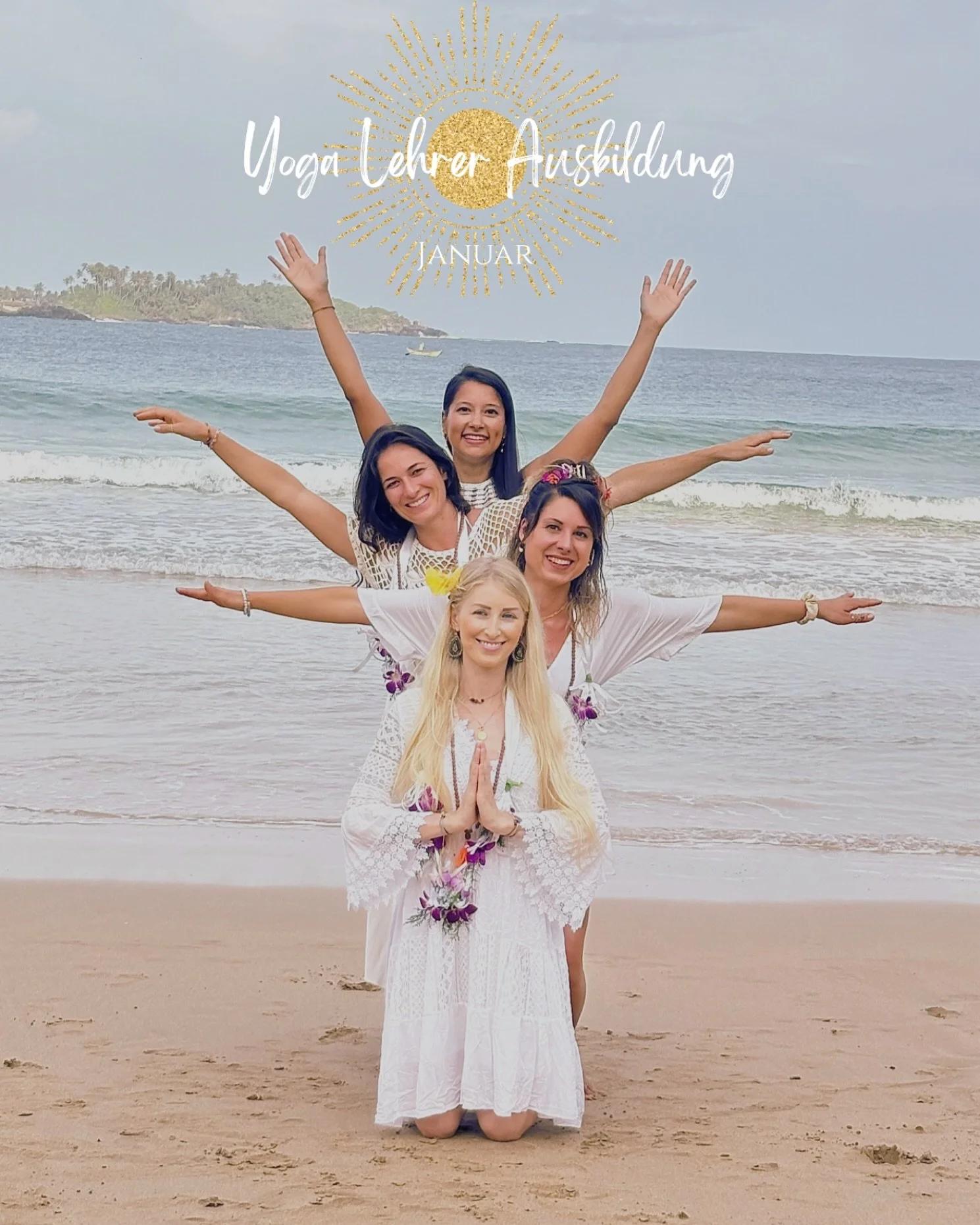 11-25 Januar am Traumstrand🌴🌞 erlebe eine wundersch&ouml;ne, transformierende Ausbildung 🍉

Der sch&ouml;nste Start ins neue Jahr 💫Unsere Yoga Shala ist eingebettet in die Natur direkt am Ozean unter Palmen im tropischen Garten und dem Gesang der