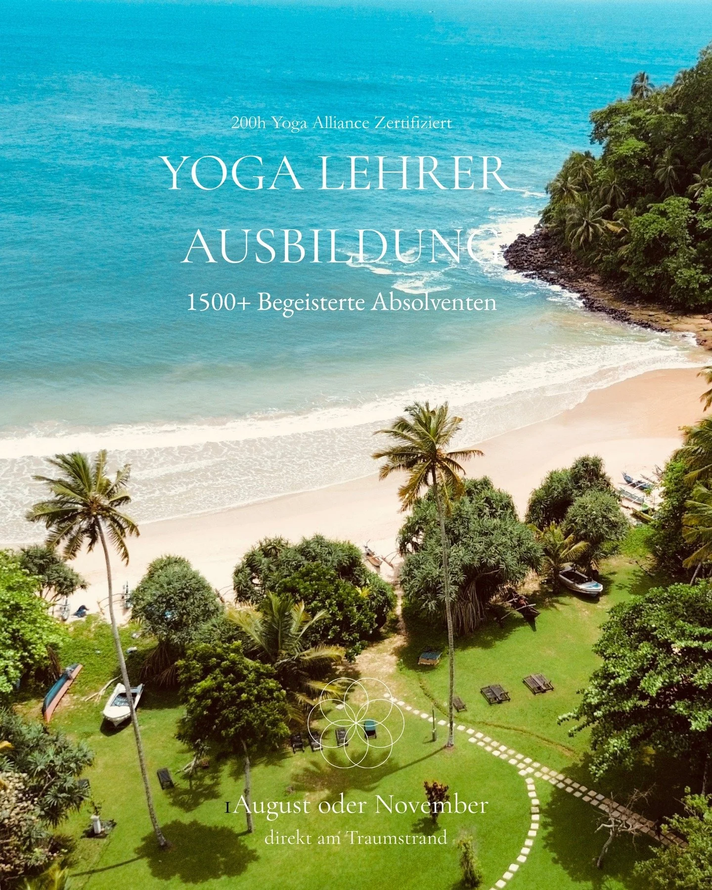 August oder November 2026 💫
Welches Datum passt Dir am Besten ? 

Direkt am blauen Ozean, wo goldener Sand auf den Rhythmus der Wellen trifft, wird unsere Yoga Ausbildung auf Sri Lanka zu mehr als nur einer Ausbildung &ndash; sie wird zu einer Reise