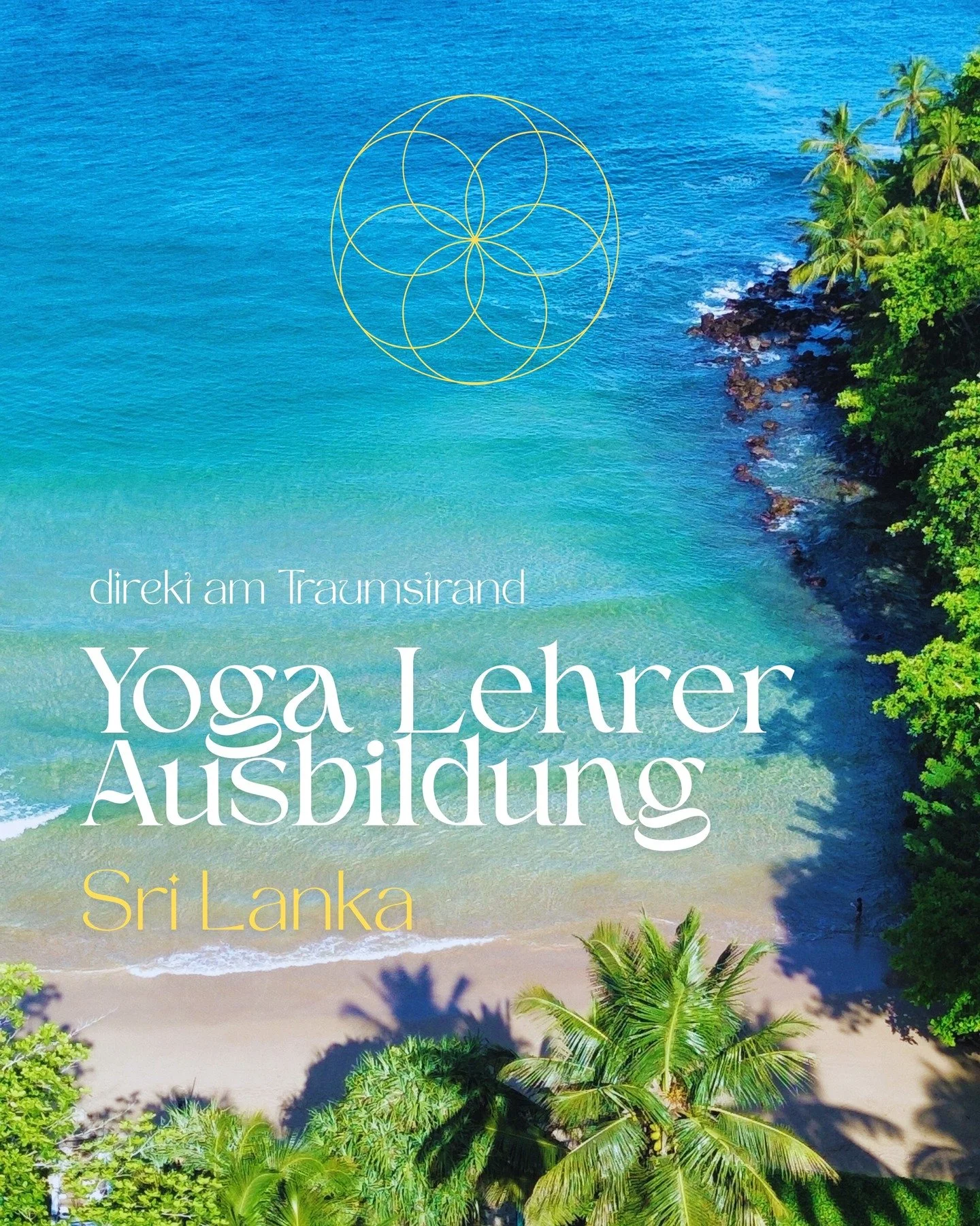 16 - 30 August auf Sri Lanka ♡ Yoga Lehrer Ausbildung direkt am Traumstrand 🌊

Der Strand auf dem Foto ist dein Klassenzimmer an dem Du jeden Tag tief in die Magie und Philosophie von Yoga eintauchst ✨

Einmalige Gelegenheit in den Sommerferien 🍉

