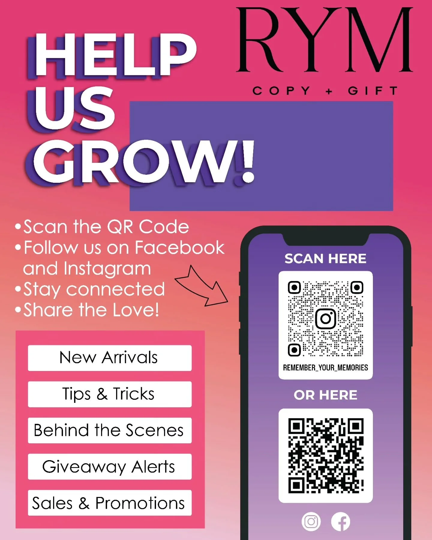 ✨️We don't need a magic wand--just your support!
Follow us, share a post, or tag a friend who'd love our stuff. Small clicks=Big impact!

#smallbizsupport #sharethelove #shoplocal #makeadiffrence #communitystrong #shopsmall #supportlocal #rememberyou