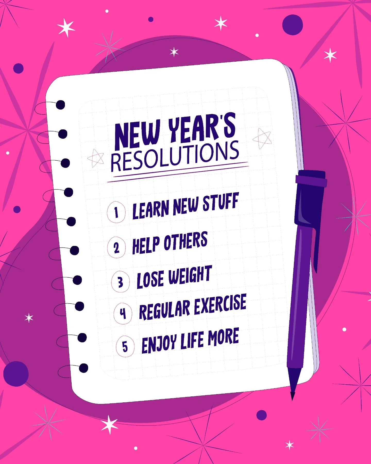 As we head into the new year, it&rsquo;s the perfect time to dream big and get organized! Stop by and grab everything you need to&nbsp;create a New Year&rsquo;s resolution list&nbsp;you&rsquo;ll actually want to look at all year long &mdash; from pre