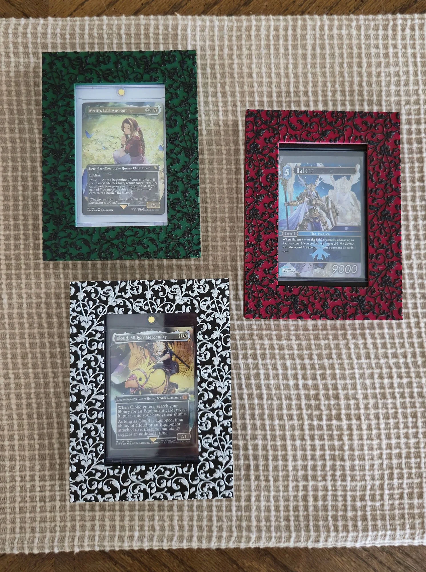 MTG Card Frame - Simple Vines Rectangle