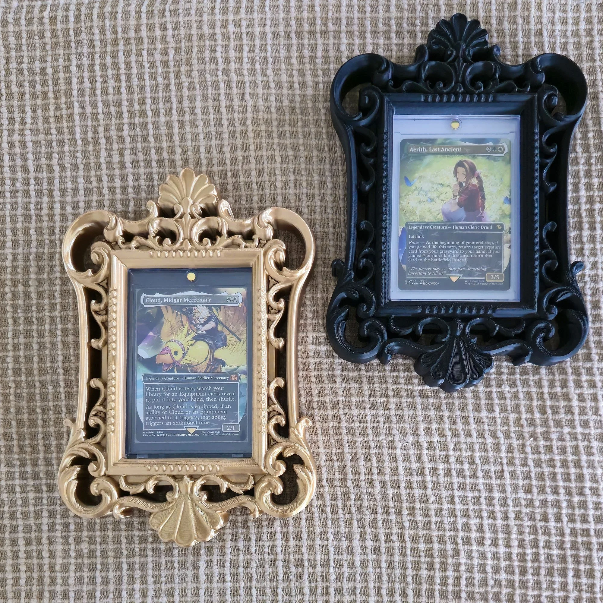 TCG Card Frame - Baroque Rectangle