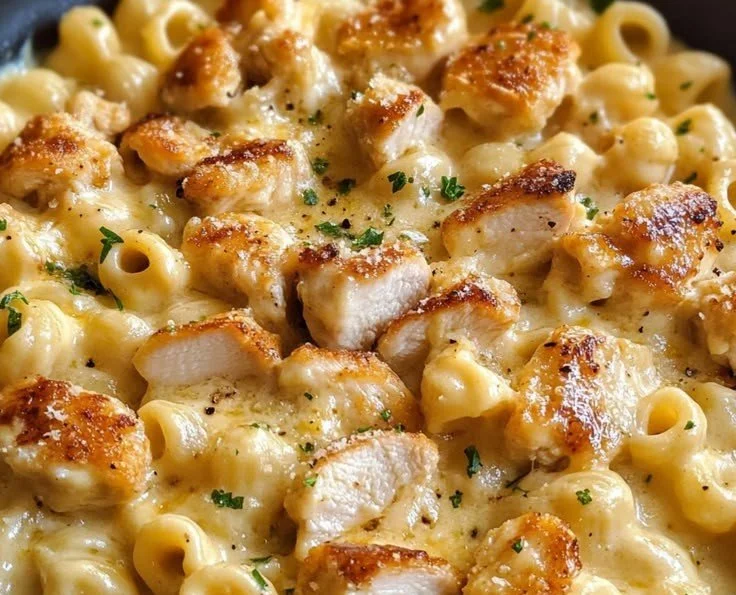 Creamy Chicken Mac and Cheese Recipe for Cozy Nights.jpg